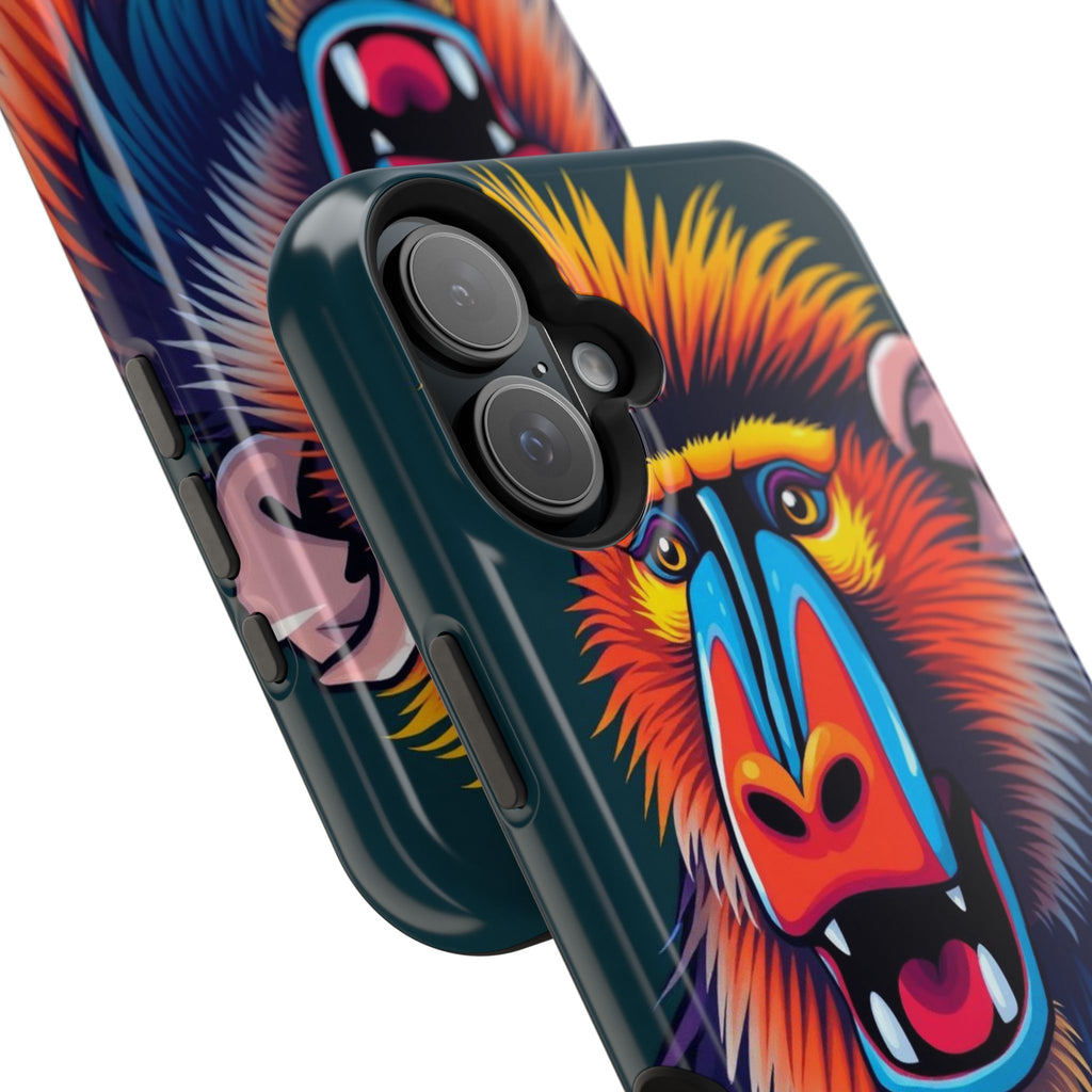 iPhone Mandrill Colorful Face Kids Fun iPhone Phone Case Gift Slim · iPhone Case