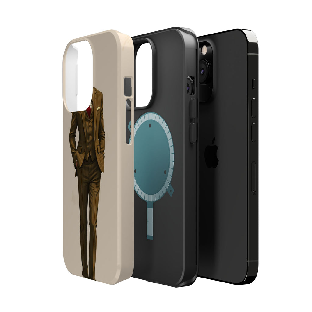 iPhone Pinstripe Suit Grunge Distressed Slim Everyday Designer Case · iPhone Cas