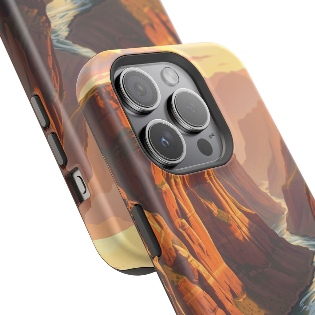 iPhone River Canyon Mystic Art Slim Everyday Designer Case · iPhone Case