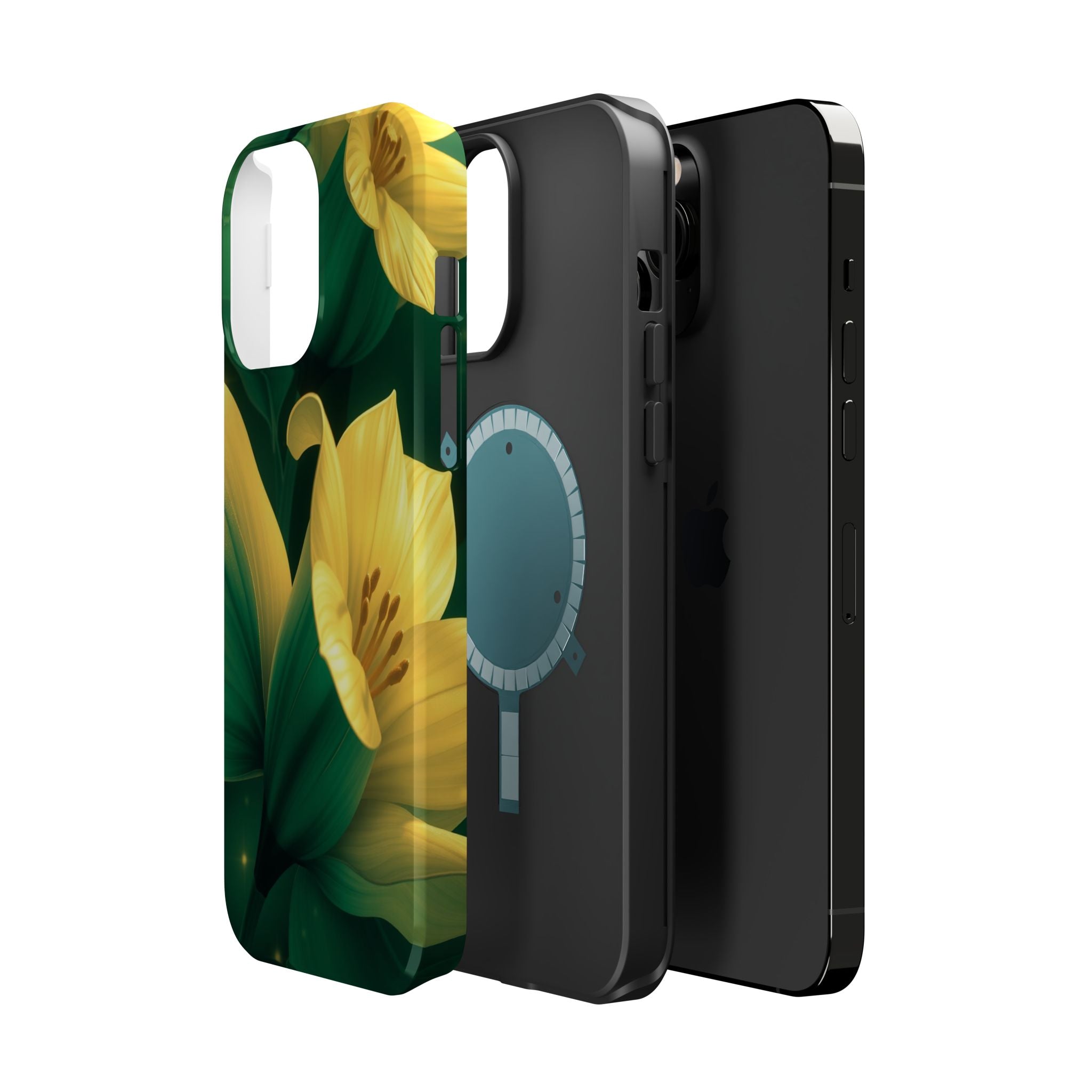 iPhone Night Bloomer Gold Foil Luxury Slim Everyday Designer Case · iPhone Case