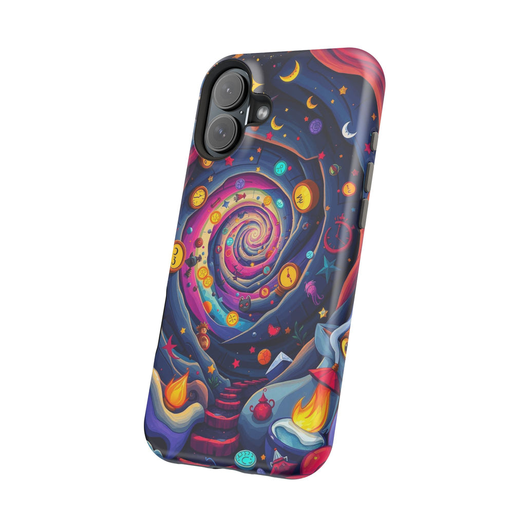 iPhone Time Portal Swirl Kids Fun iPhone Phone Case Gift Clean Minimal · iPhone