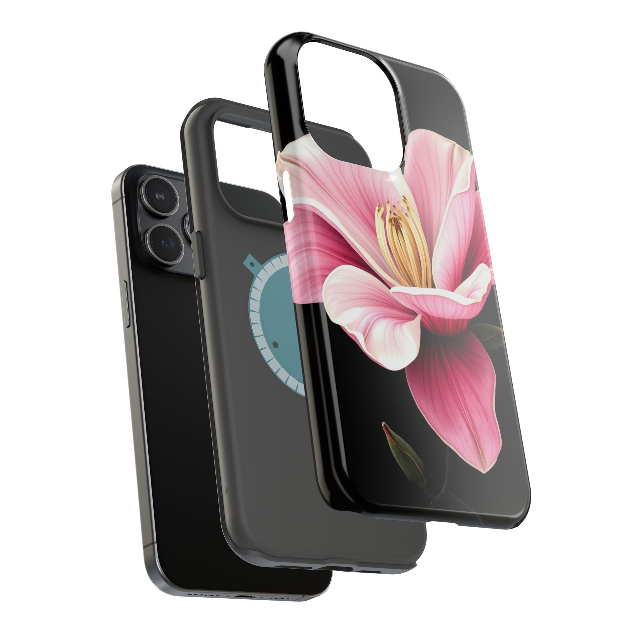 iPhone Magnolia Dream Dark Gothic Ink Slim Everyday Designer Case · iPhone Case
