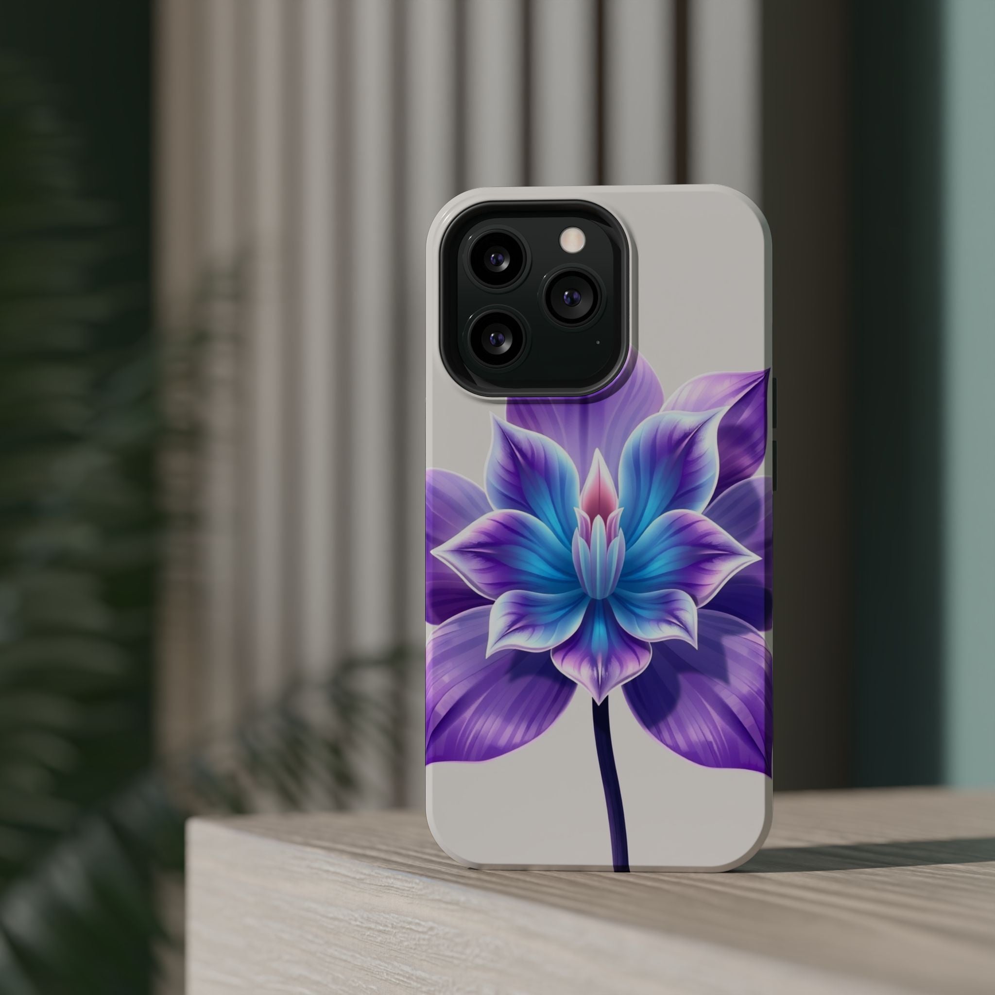 iPhone Dreamy Neon Floral Design 10 Slim Everyday Designer Case · iPhone Case