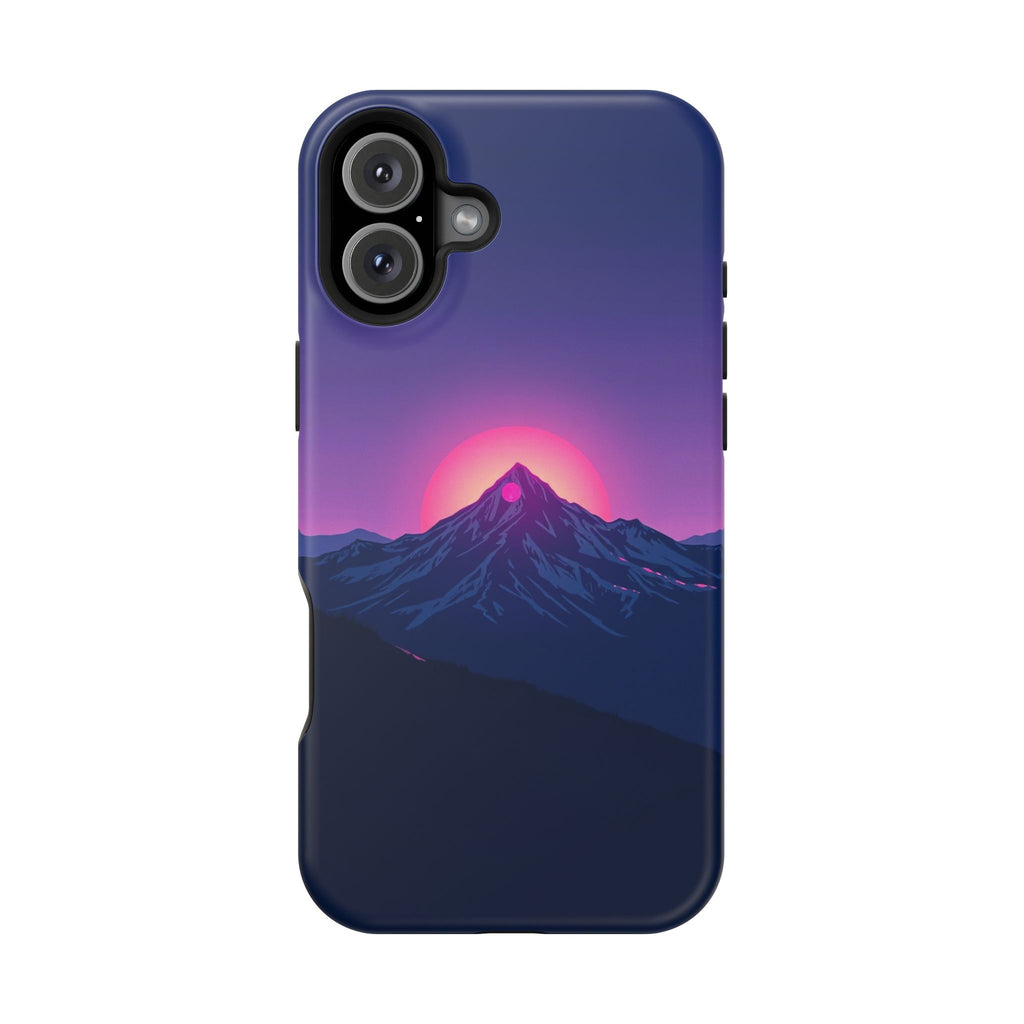 iPhone Mountain at Sunrise Electric Art Slim Everyday iPhone 15 · iPhone Case