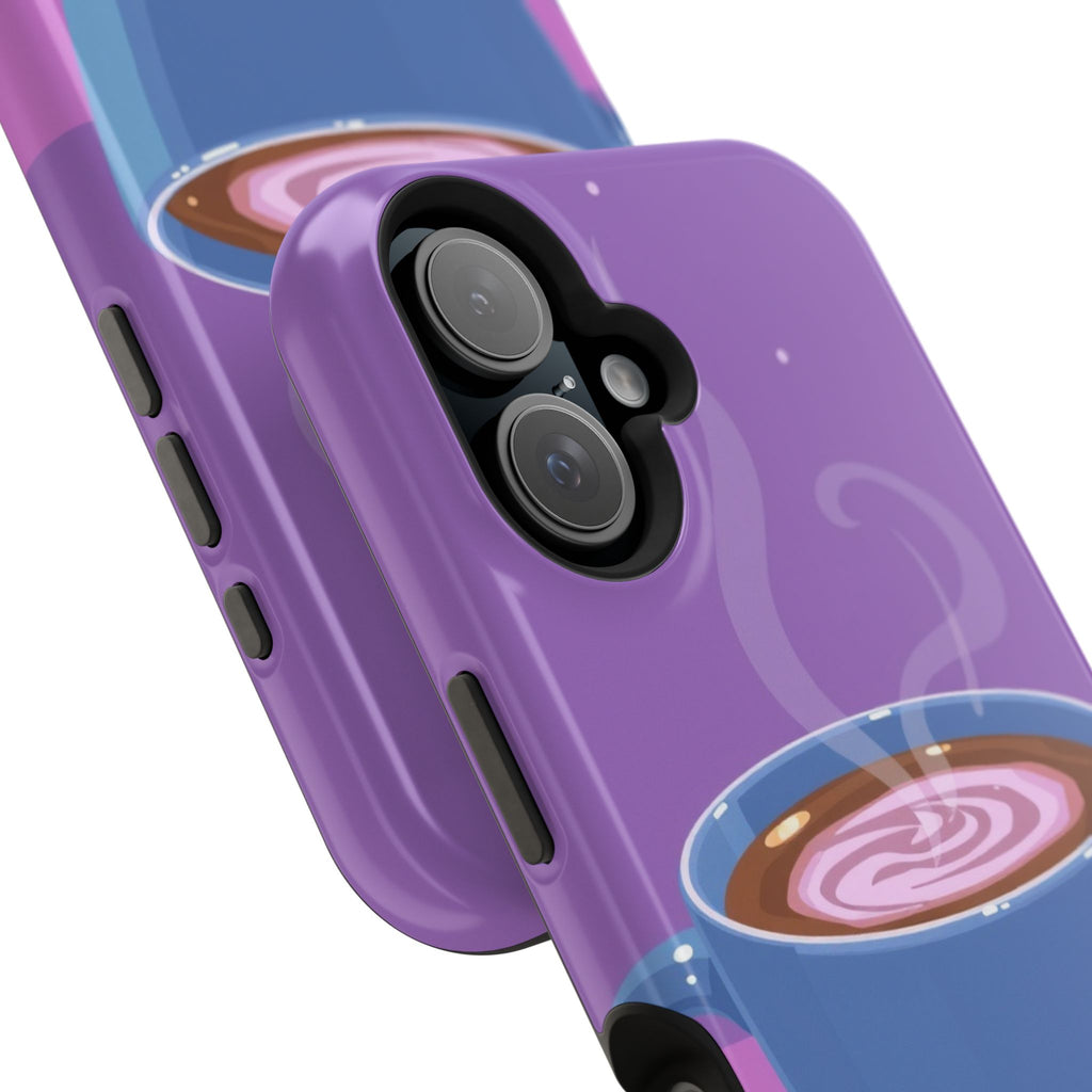 iPhone Emotional Support Coffee Pixel Art -Bit Soft Finish Everyday Case · iPhon