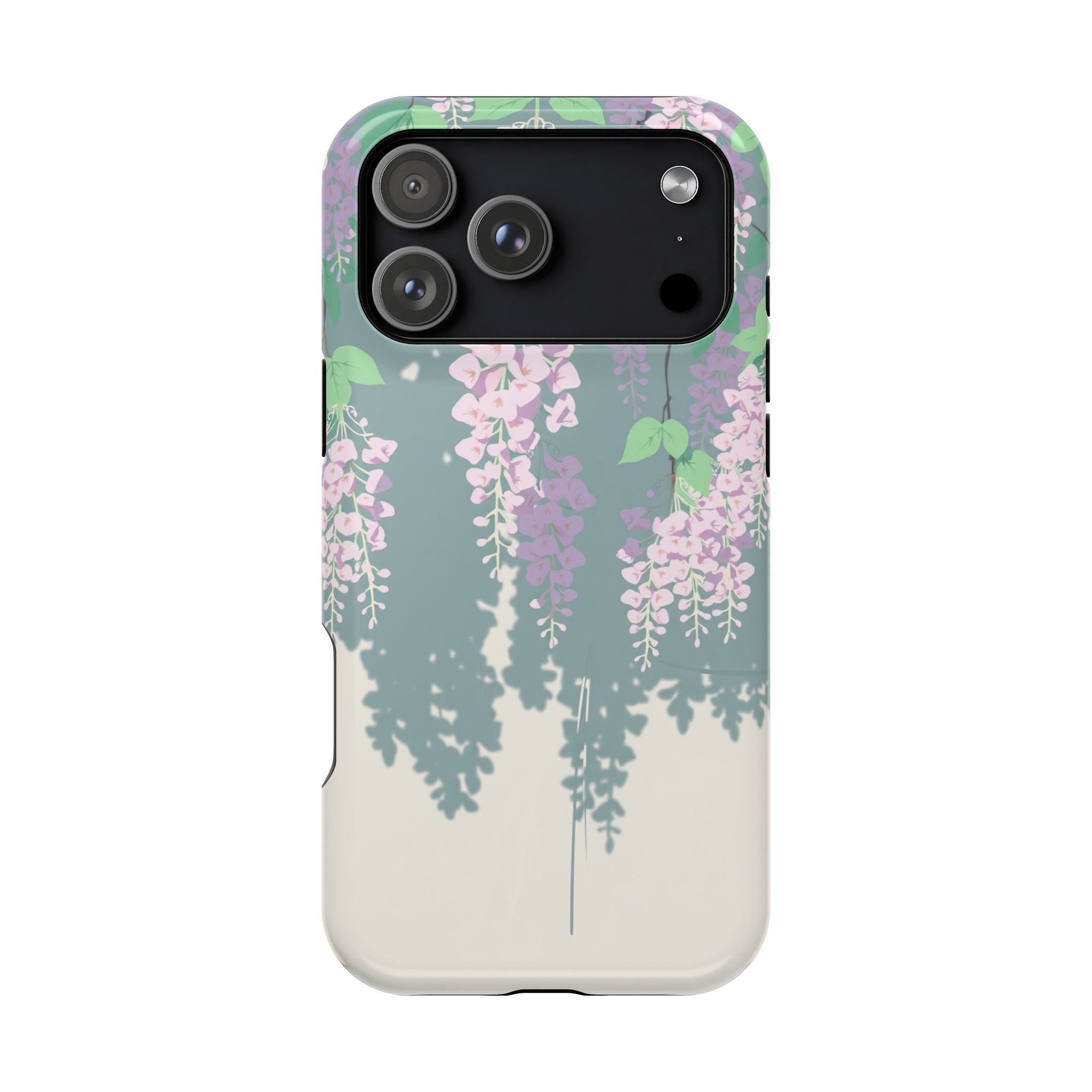 iPhone Dreamy Wisteria Cascade Design Slim Everyday Designer Case · iPhone Case