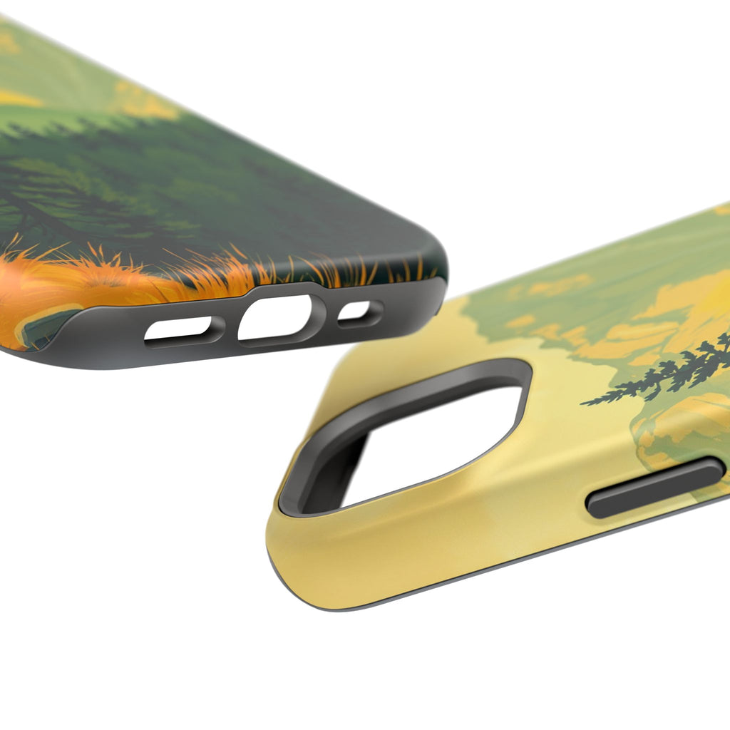 iPhone Pine Ridge Oil Painting Impressionist Slim iPhone Everyday · iPhone Case