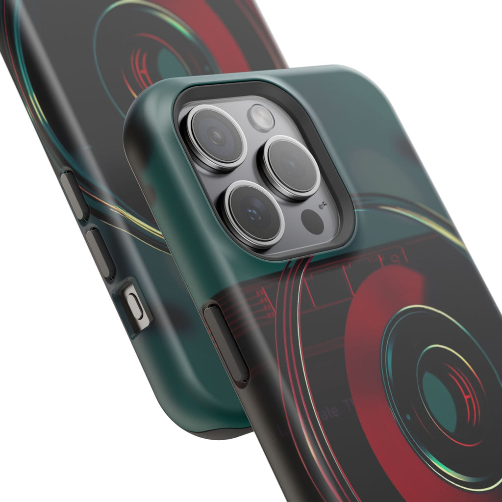 iPhone Vibrant Cassette Tape Rewind Design Slim Everyday Designer Case · iPhone
