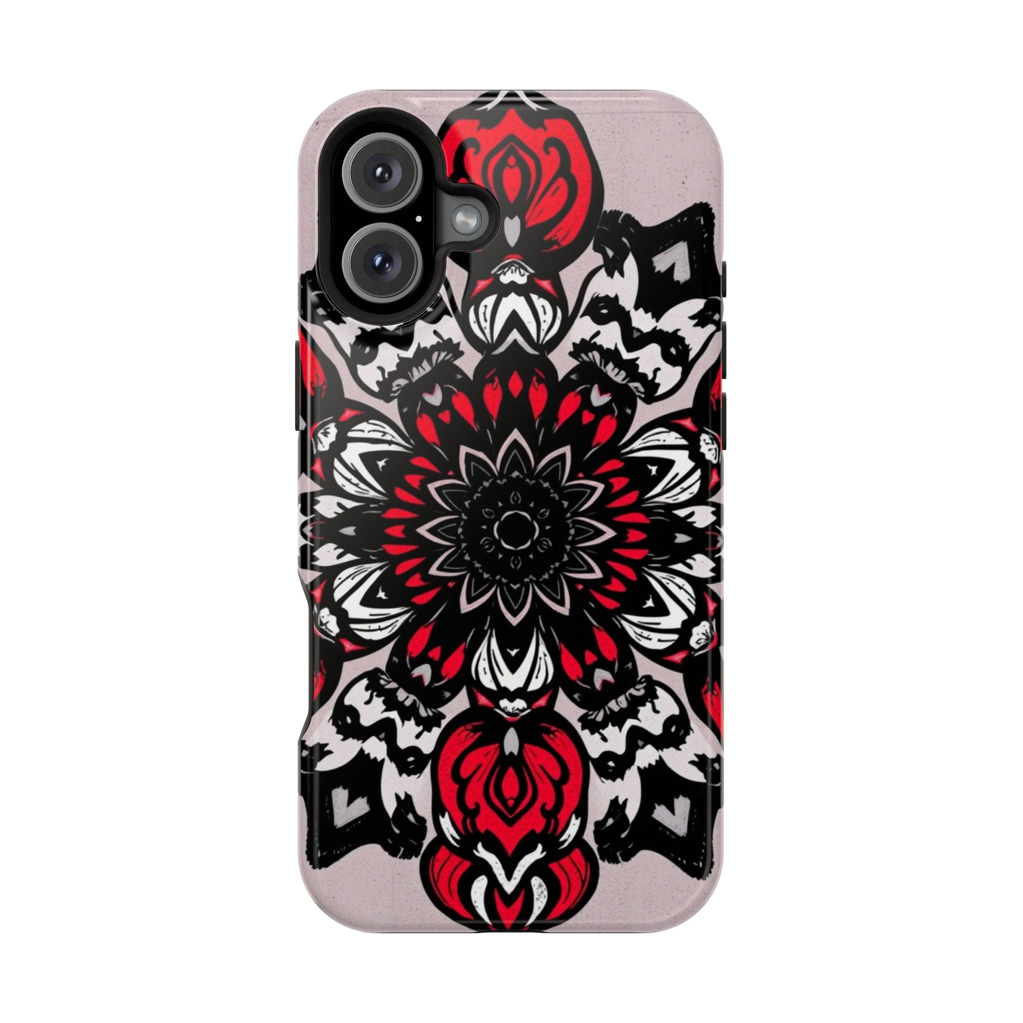iPhone Floral Mandala Bold Art Slim Everyday Designer Case · iPhone Case