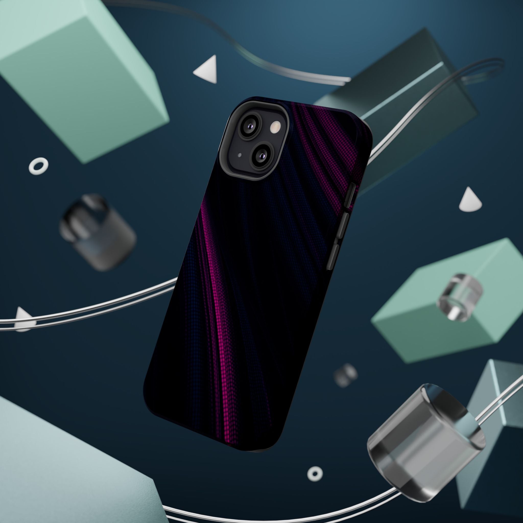 iPhone Carbon Fiber Weave Dark Gothic Ink Slim iPhone Everyday Designer · iPhone