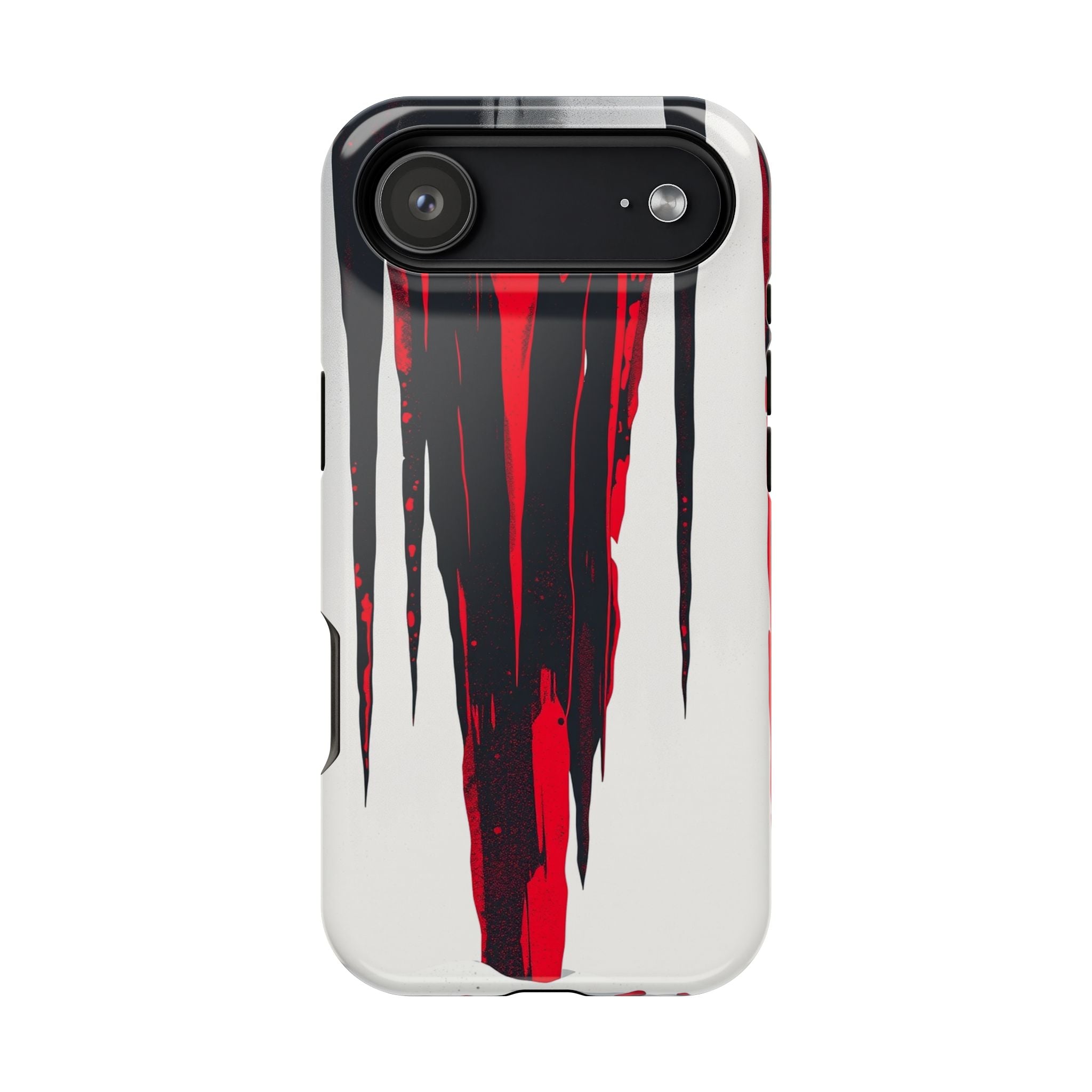 iPhone Black And Crimson Icicle Formation Slim iPhone 15 Everyday · iPhone Case
