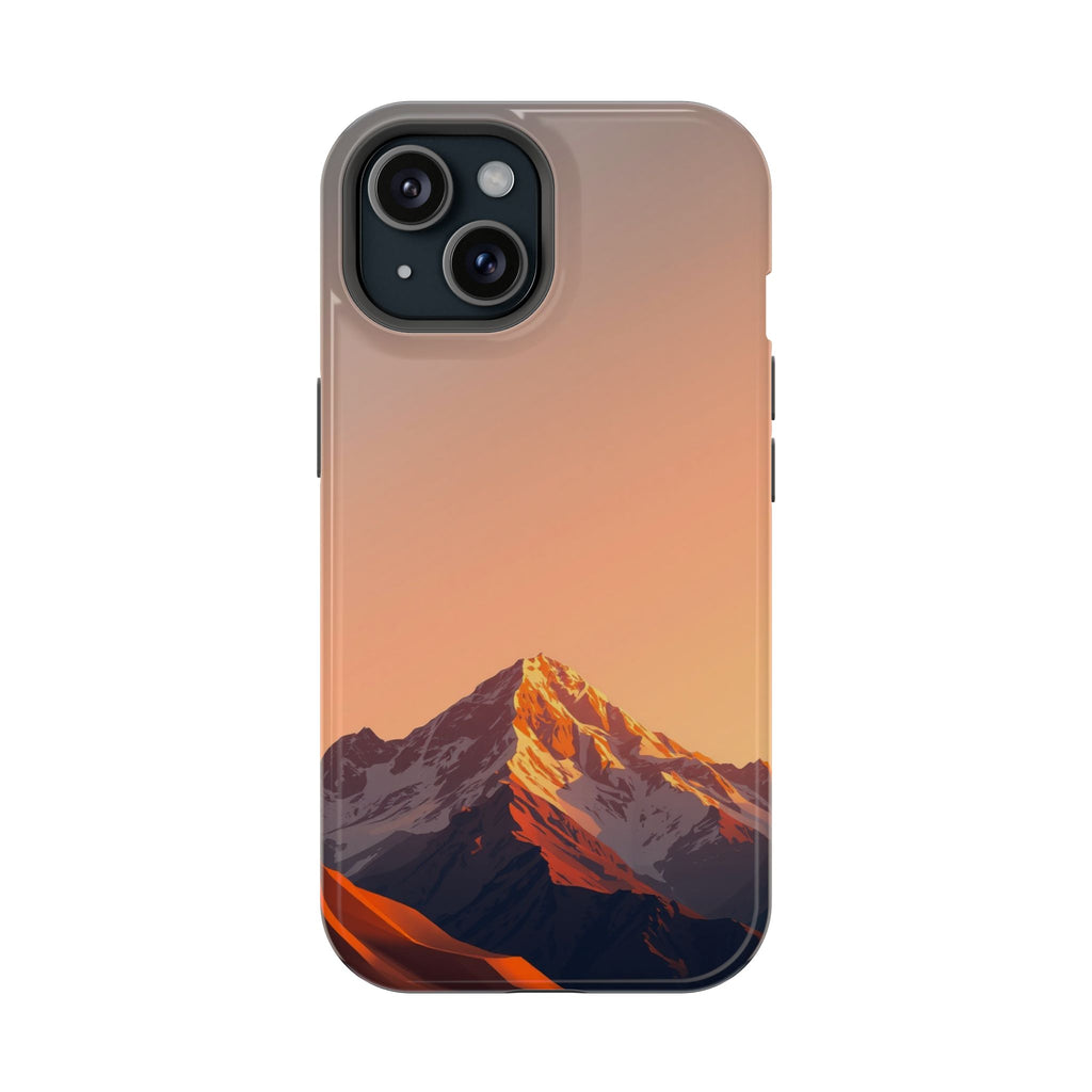 iPhone Mountain at Sunrise Bold Art 10 Slim Everyday Designer Case · iPhone Case