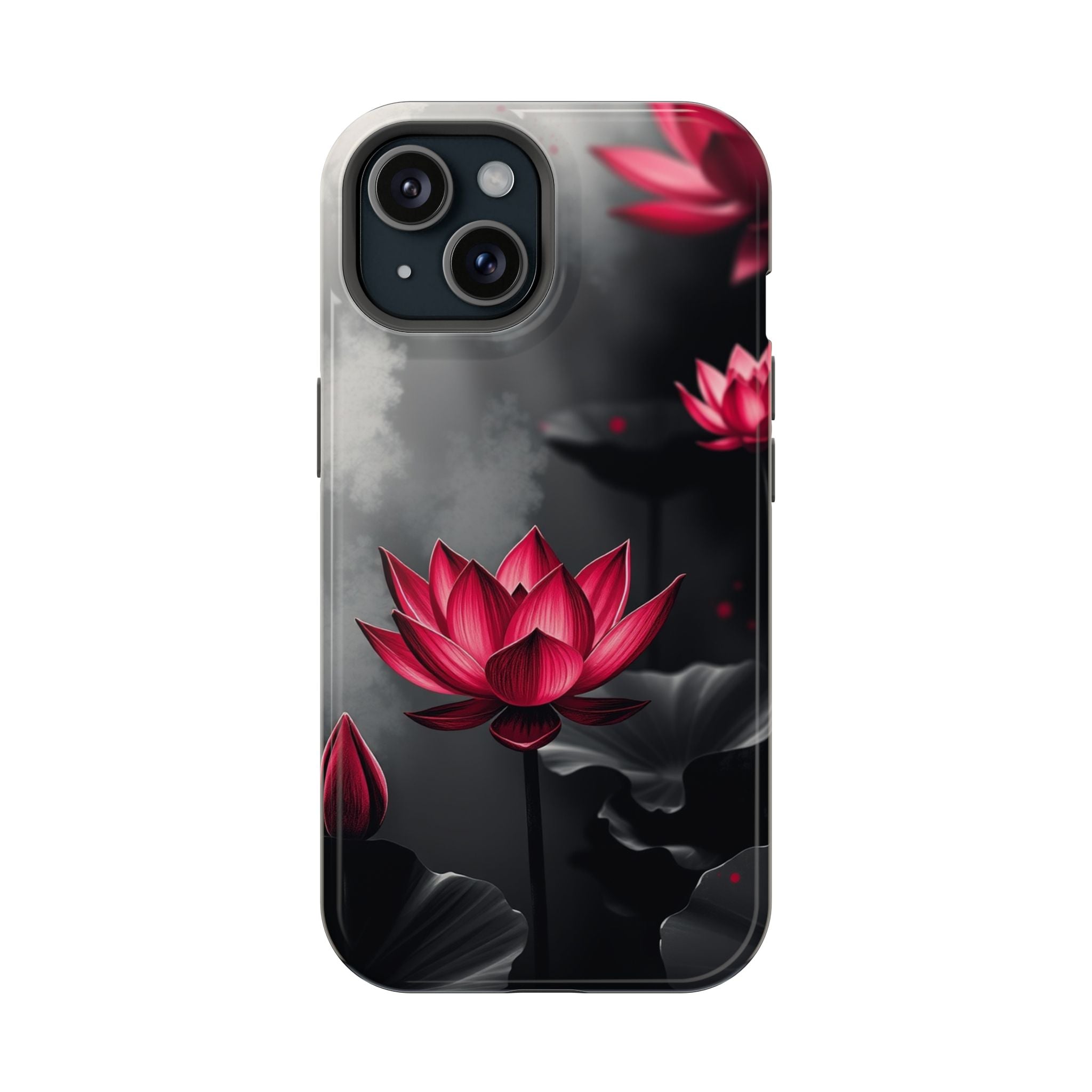 iPhone Lotus Pond Mystic Art 15 Slim Everyday Designer Case · iPhone Case
