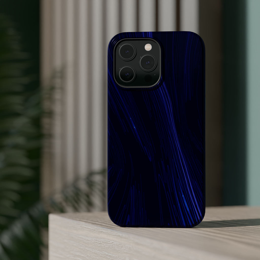 iPhone Interference Pattern Dark Gothic Ink Slim iPhone Everyday · iPhone Case