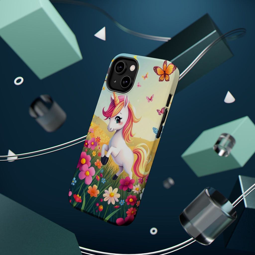 iPhone Magical Meadow Unicorn Kids Fun iPhone Phone Case Gift Slim · iPhone Case