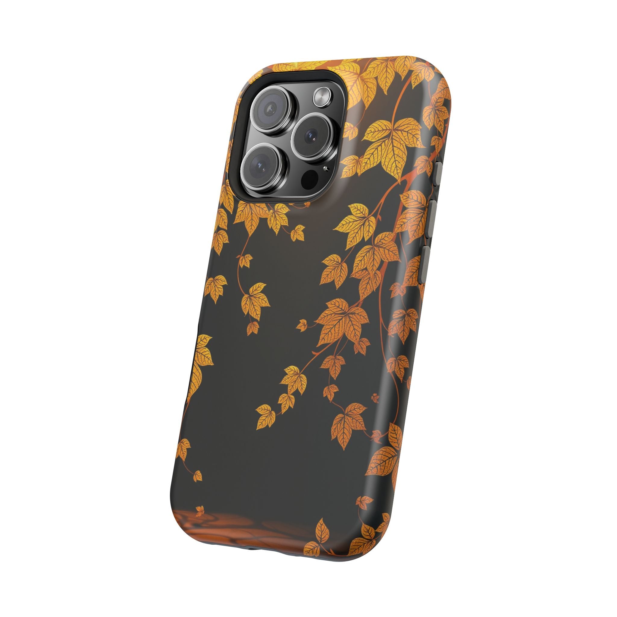 iPhone Mustard And Rust Art Nouveau Vine Slim Everyday iPhone 14 · iPhone Case