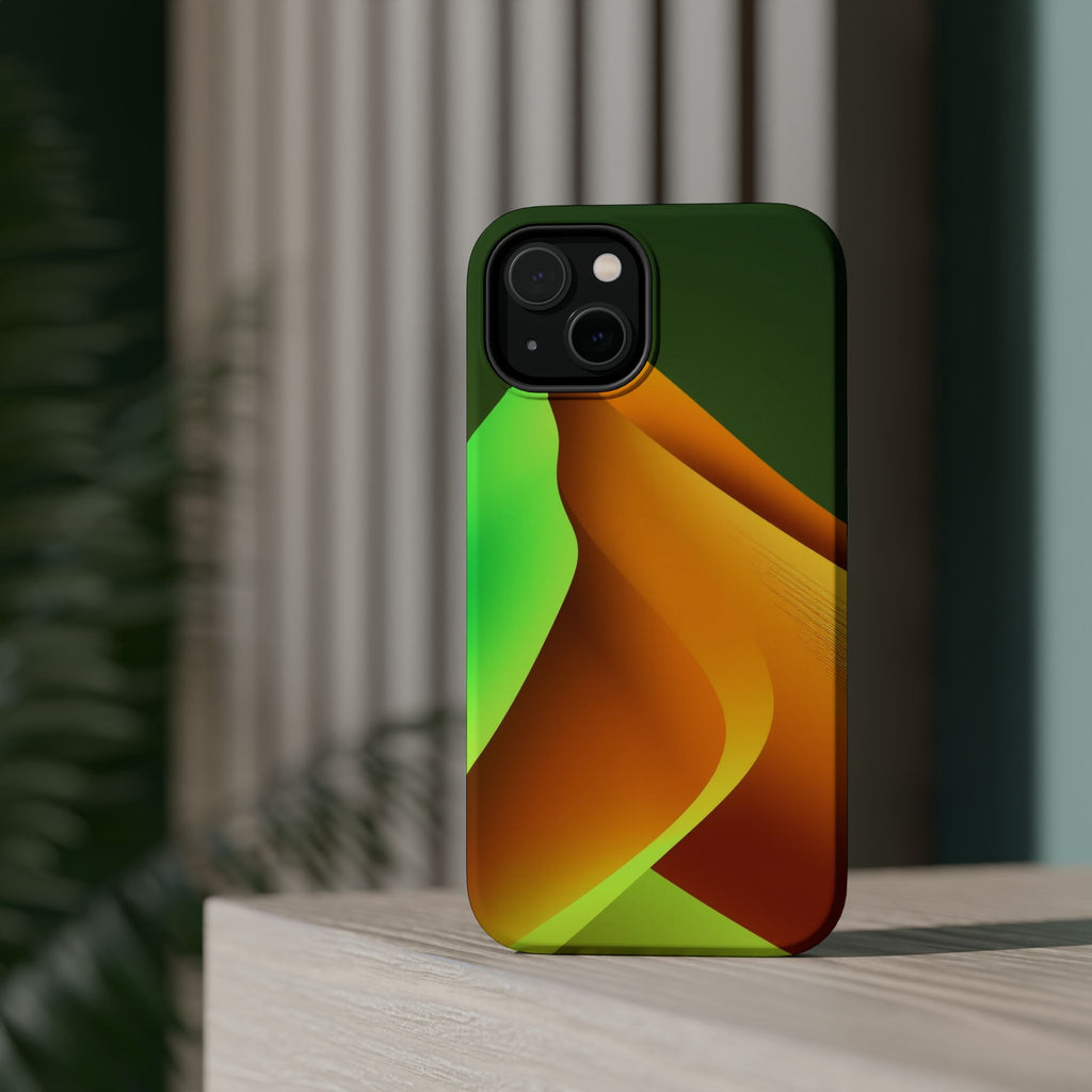 iPhone Emerald Green And Gold Desert Dunes Slim iPhone Everyday · iPhone Case