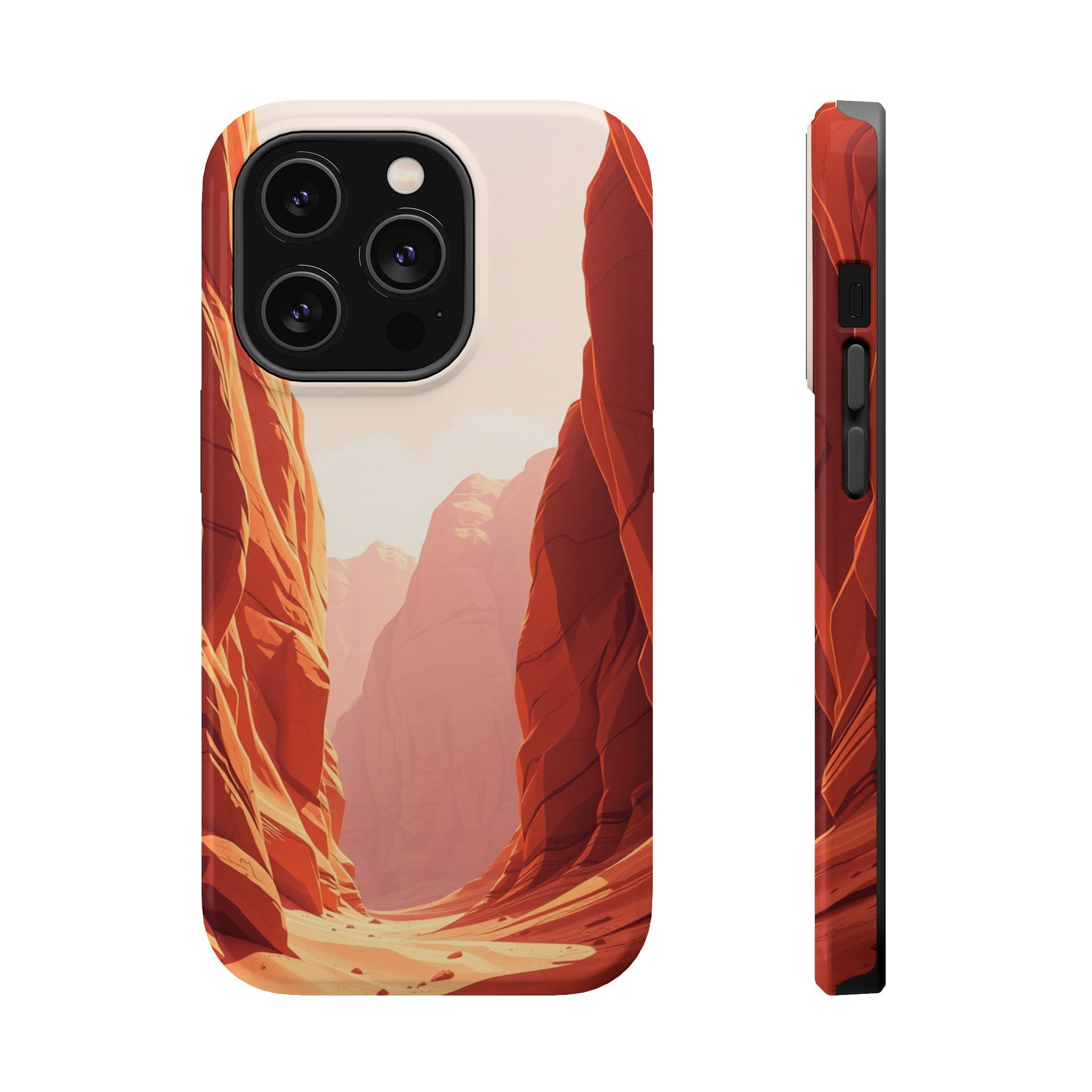 iPhone Serene Canyon Wall Design 17 Slim Everyday Designer Case · iPhone Case