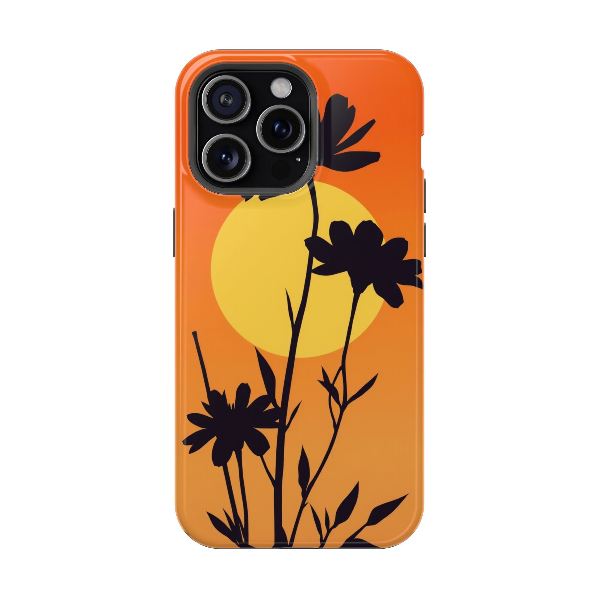 iPhone Vibrant Floral Silhouette Design Slim Everyday iPhone Designer · iPhone C