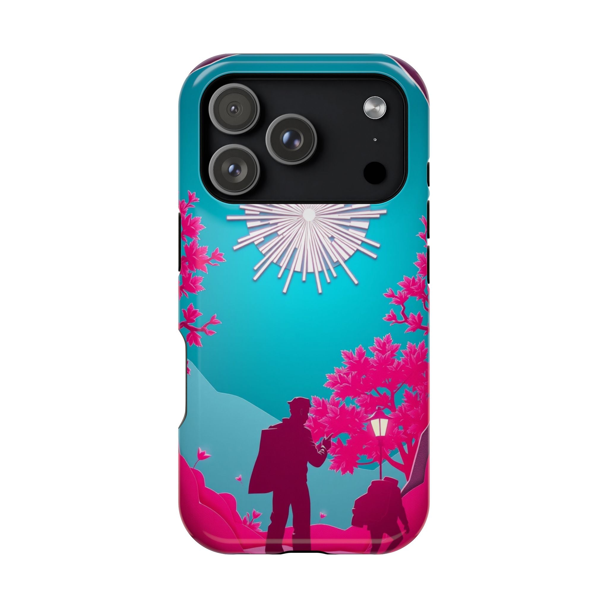iPhone Bud Burst Paper Cut Art Slim Everyday Designer Case · iPhone Case