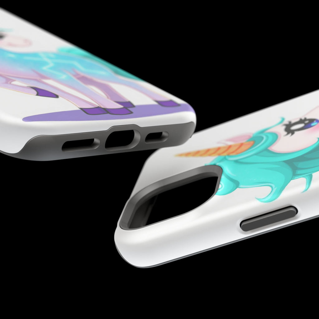 iPhone Turquoise Sparkle Unicorn Kids Fun iPhone Phone Case Gift · iPhone Case