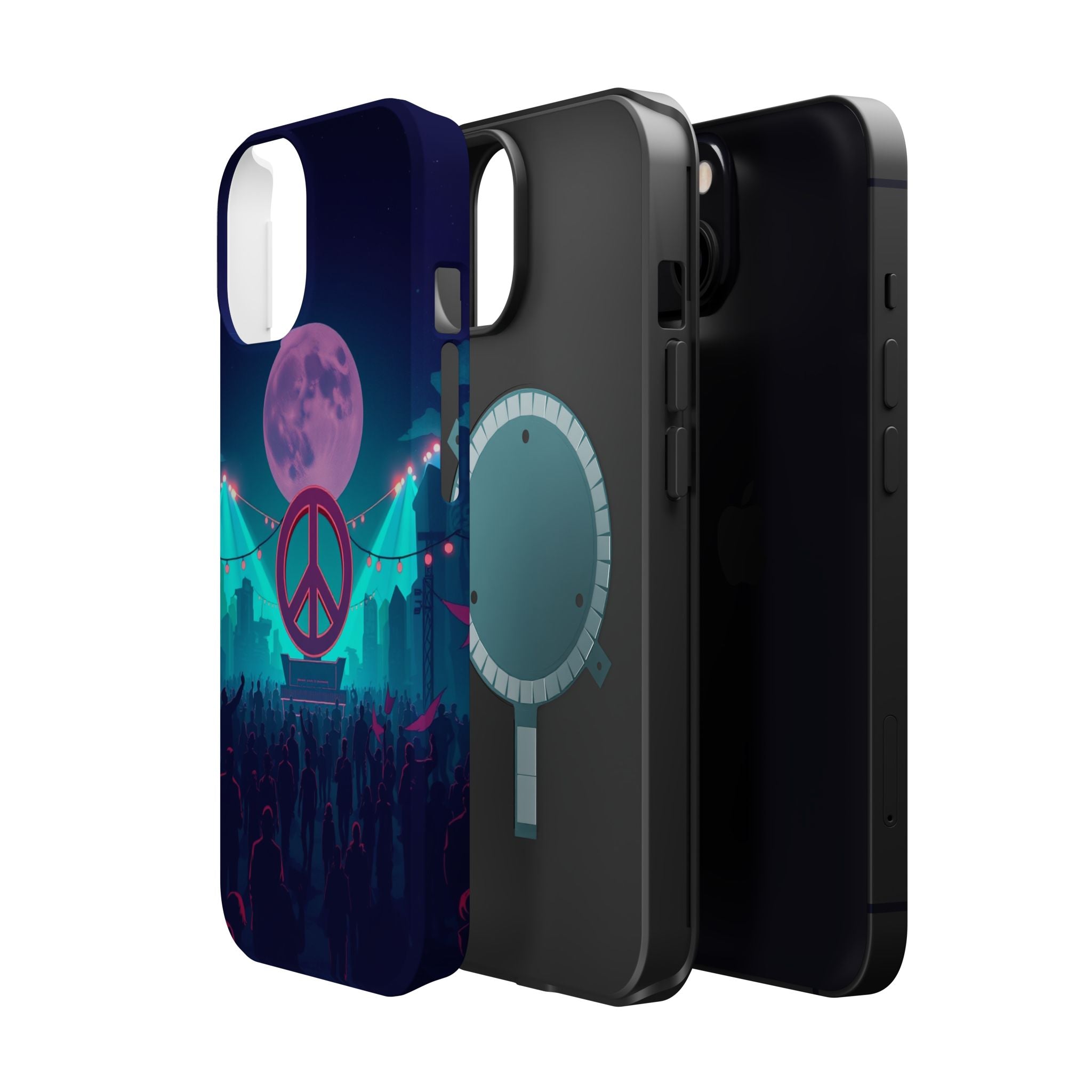 iPhone Woodstock Peace Mystic Art Bold Modern Everyday Snap Case · iPhone Case