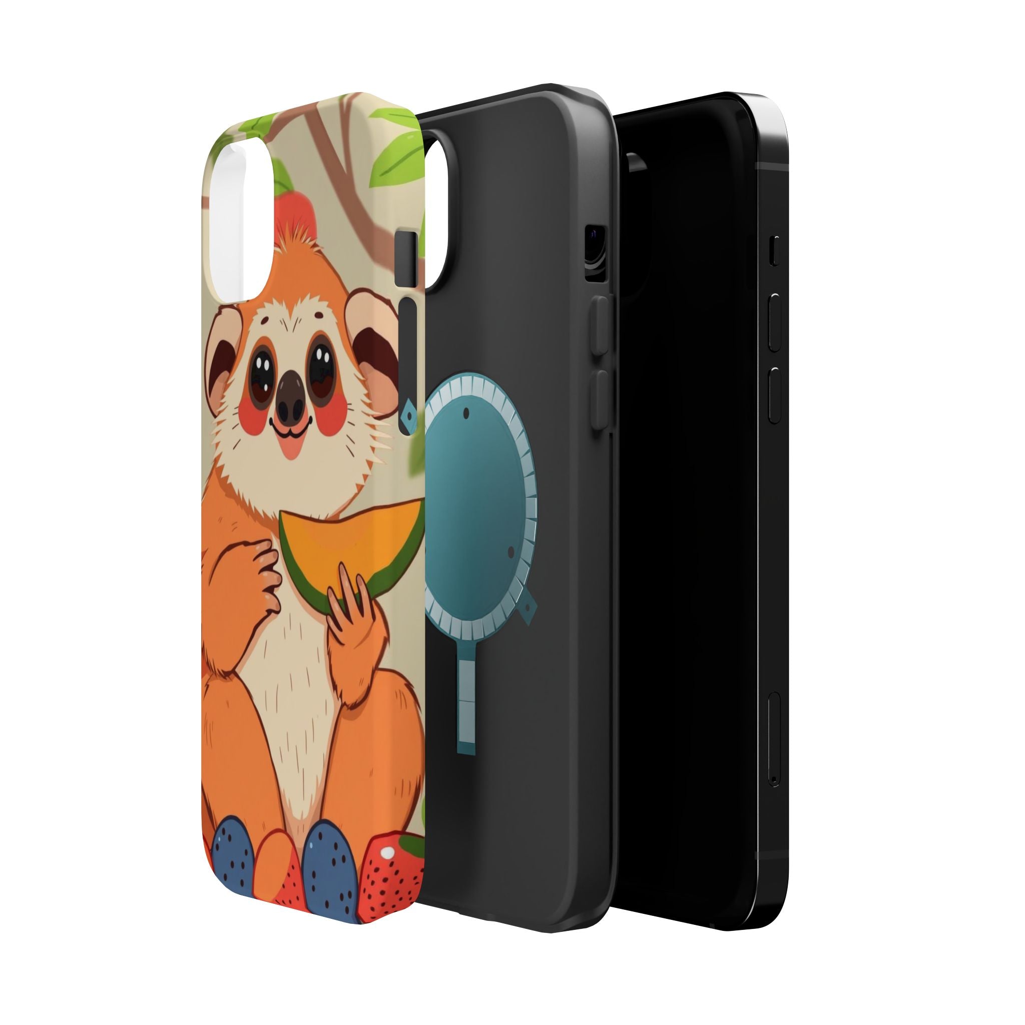 iPhone Slow Loris with Fruit Kids Fun iPhone Phone Case Gift Slim · iPhone Case