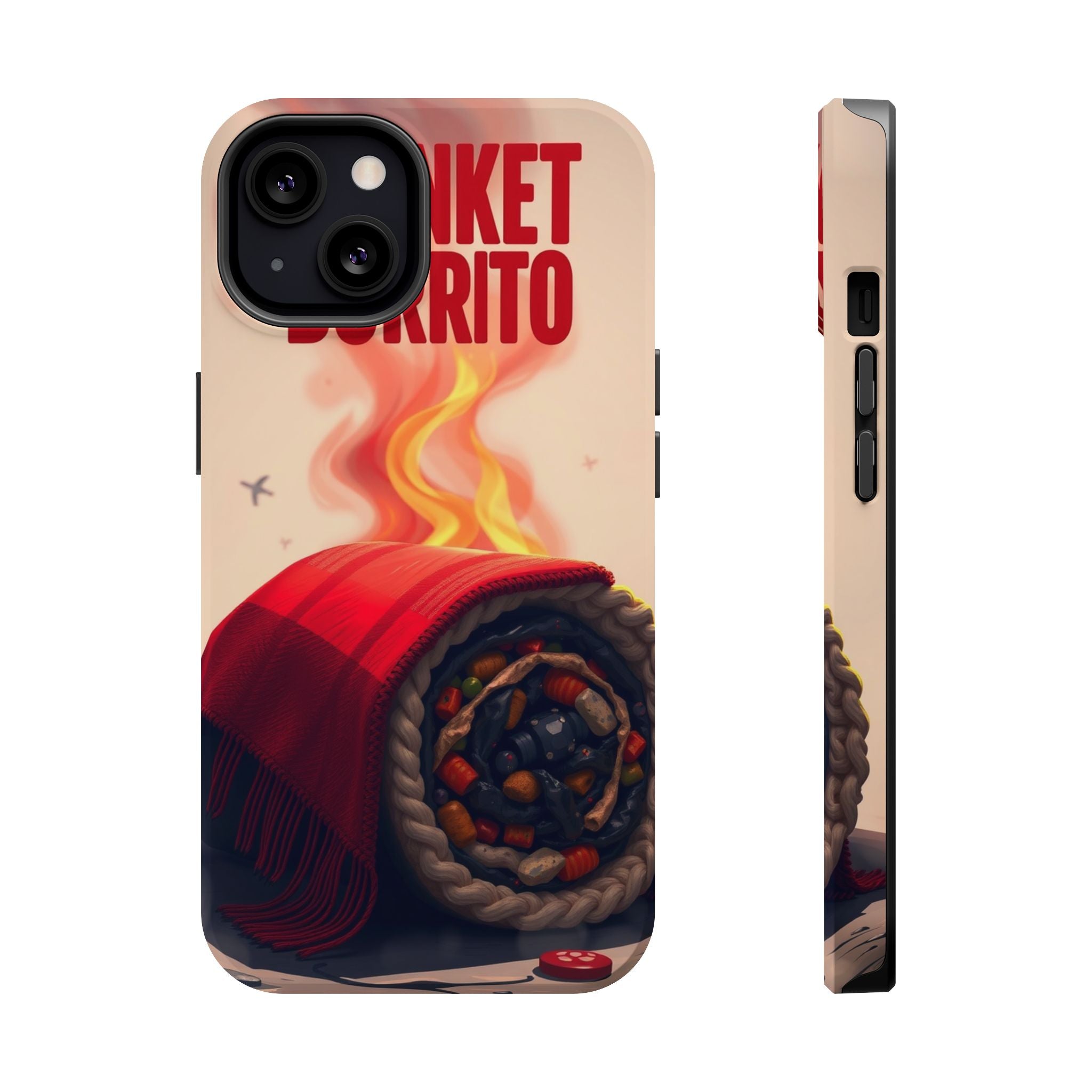 iPhone Serene Blanket Burrito Design Slim Everyday Designer Case · iPhone Case