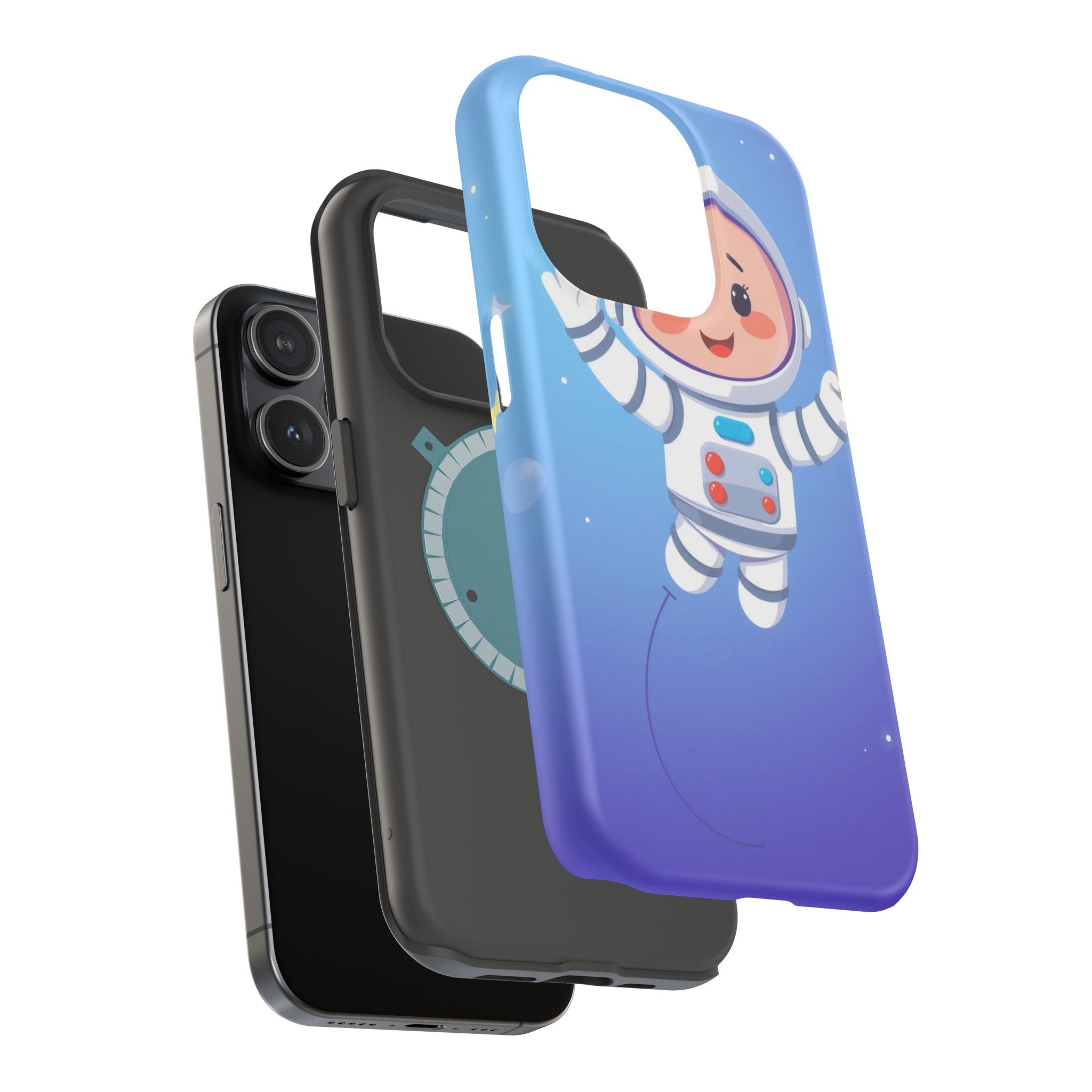 iPhone Cute Astronaut Floating Kids Fun iPhone Phone Case Gift Slim · iPhone Cas