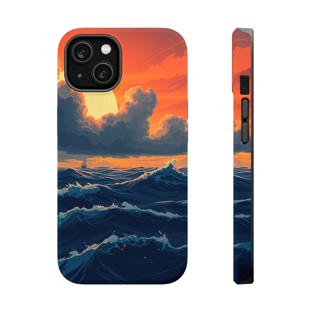 iPhone Dreamy Storm at Sea Design 15 Slim Everyday Designer Case · iPhone Case