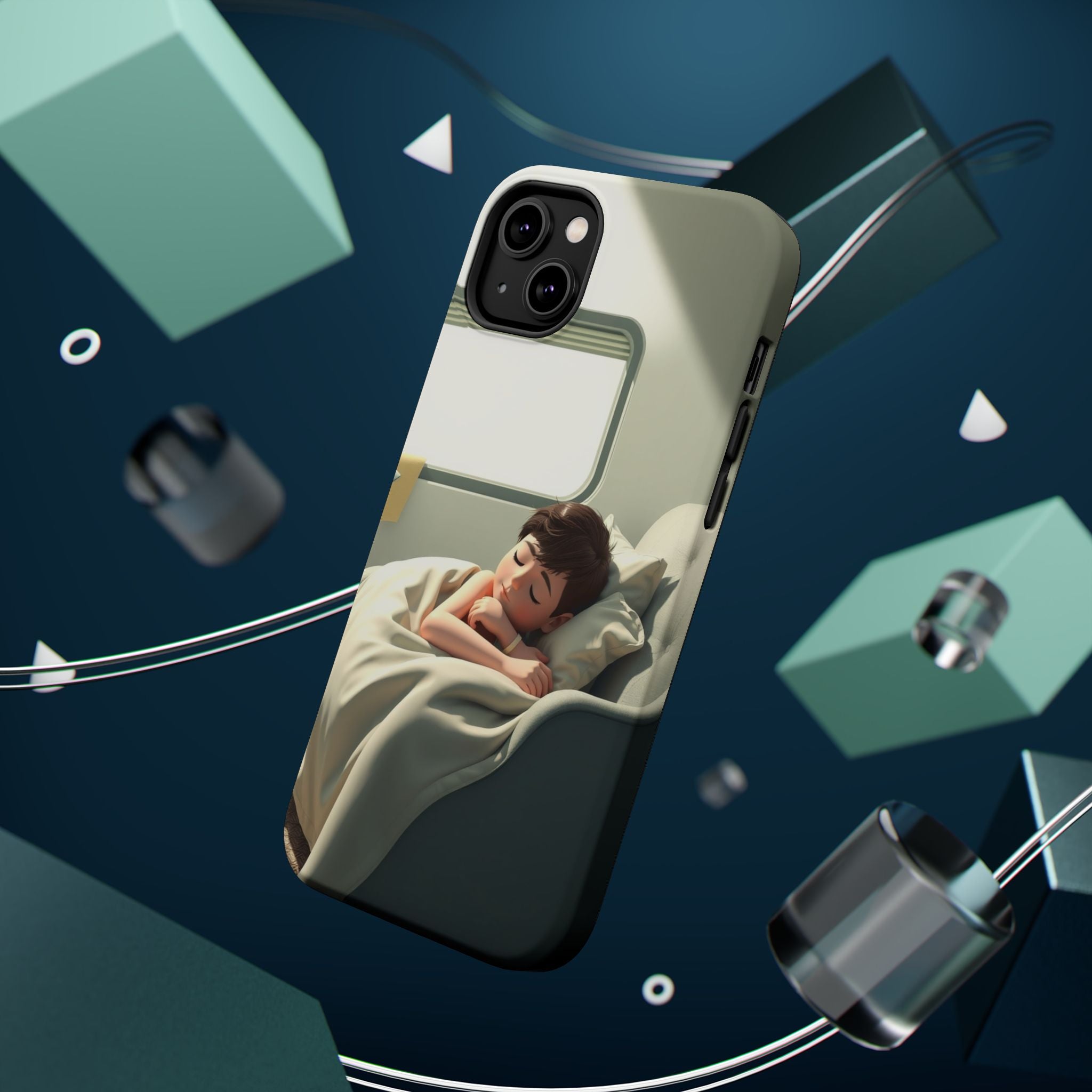 iPhone Serene Do Not Disturb: Napping Design Slim Everyday Designer Case · iPhon