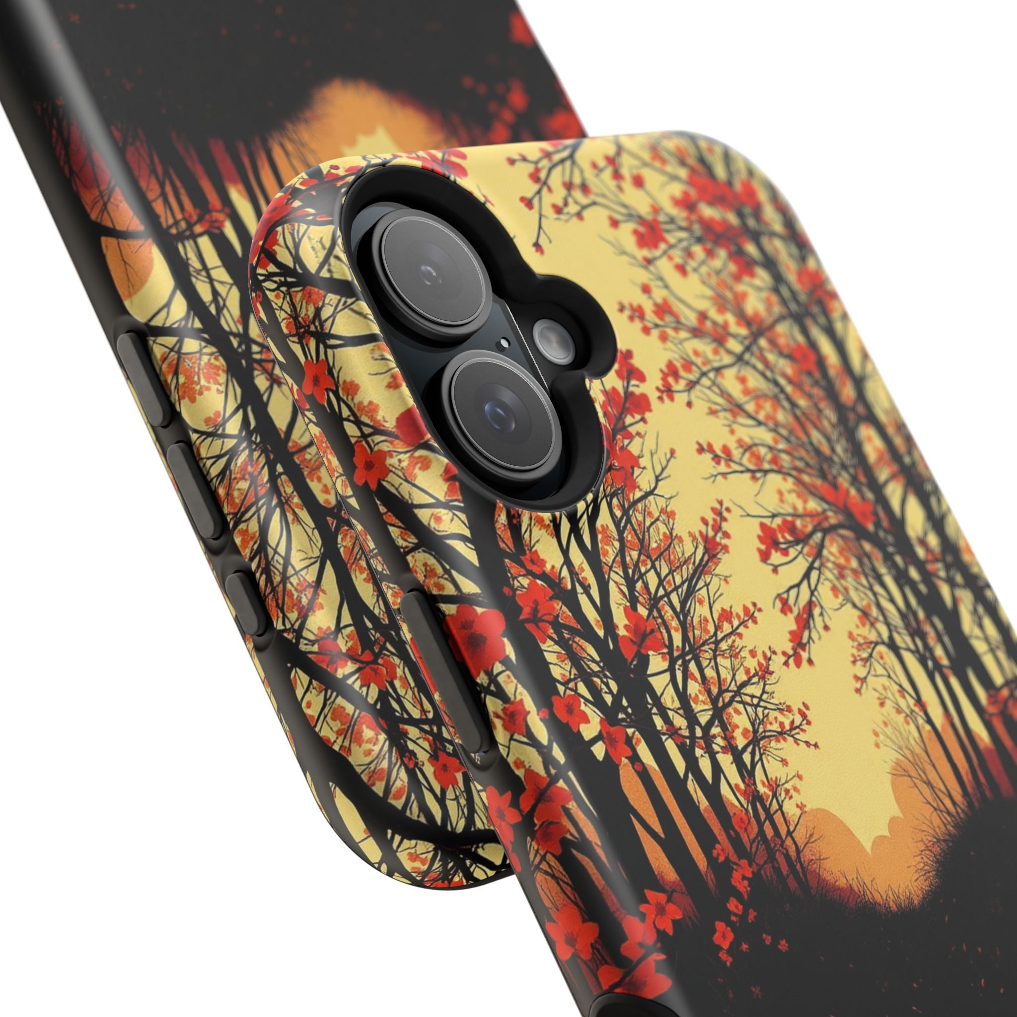 iPhone Dreamy Blossom Trail Design Bold Modern Everyday Snap Case · iPhone Case