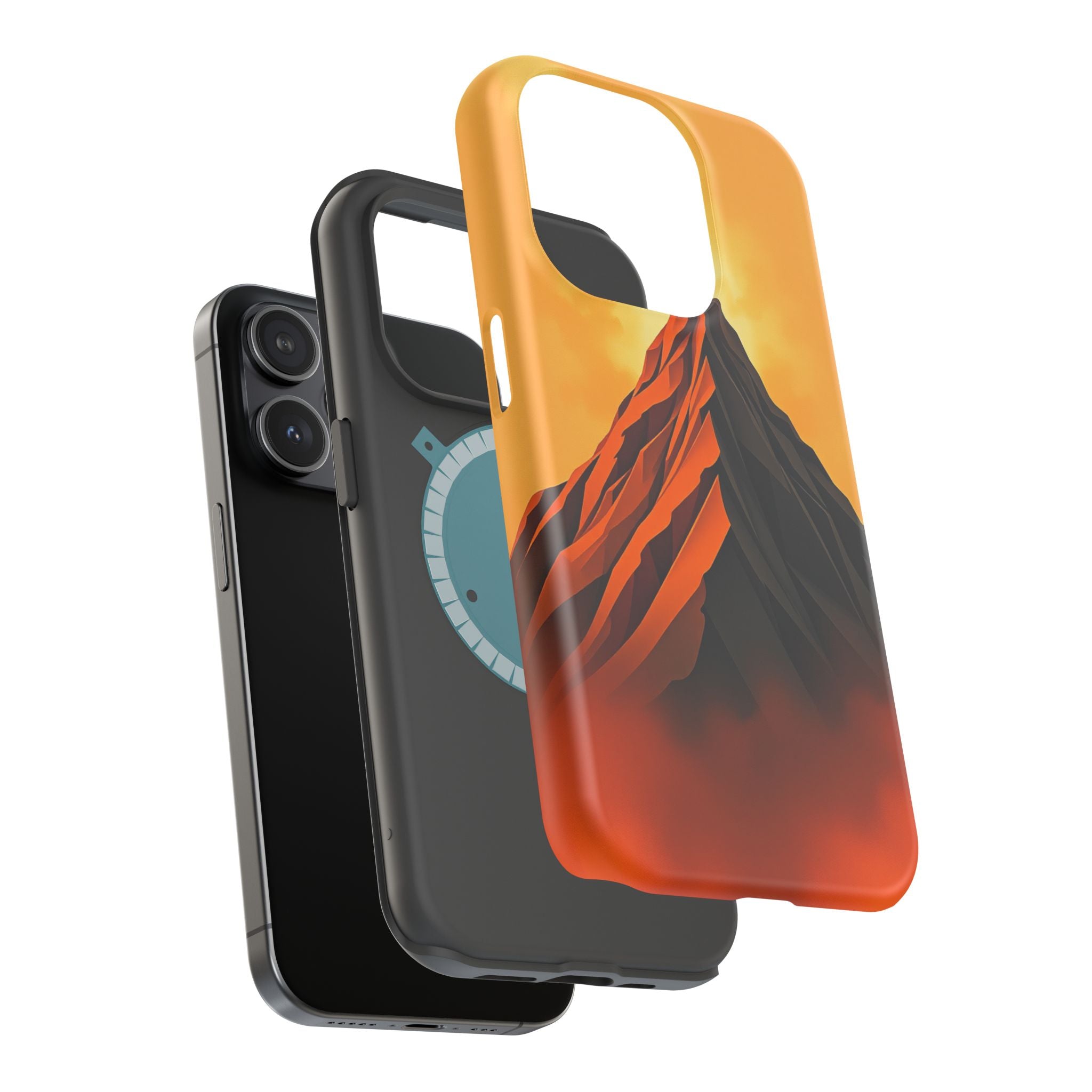 iPhone Vibrant Floral Geometric Design Slim Everyday Designer Case · iPhone Case