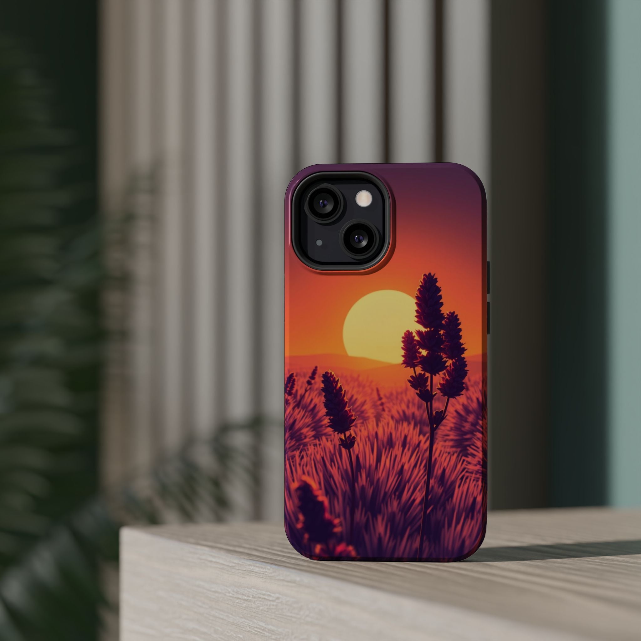 iPhone Sunset Amber And Peach Lavender Haze Slim iPhone Everyday · iPhone Case