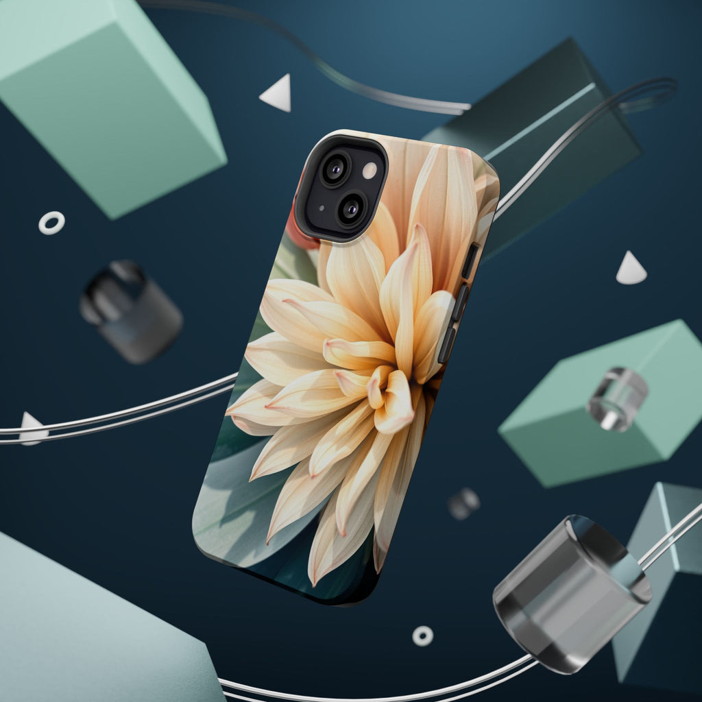 iPhone Neon Floral Radiant Design Clean Minimal Snap Case · iPhone Case