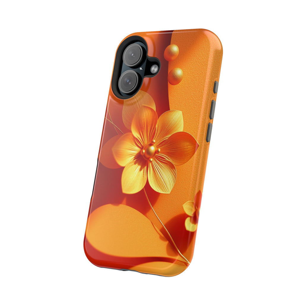 iPhone Floral Geometric Gold Foil Luxury Slim Everyday iPhone Designer · iPhone