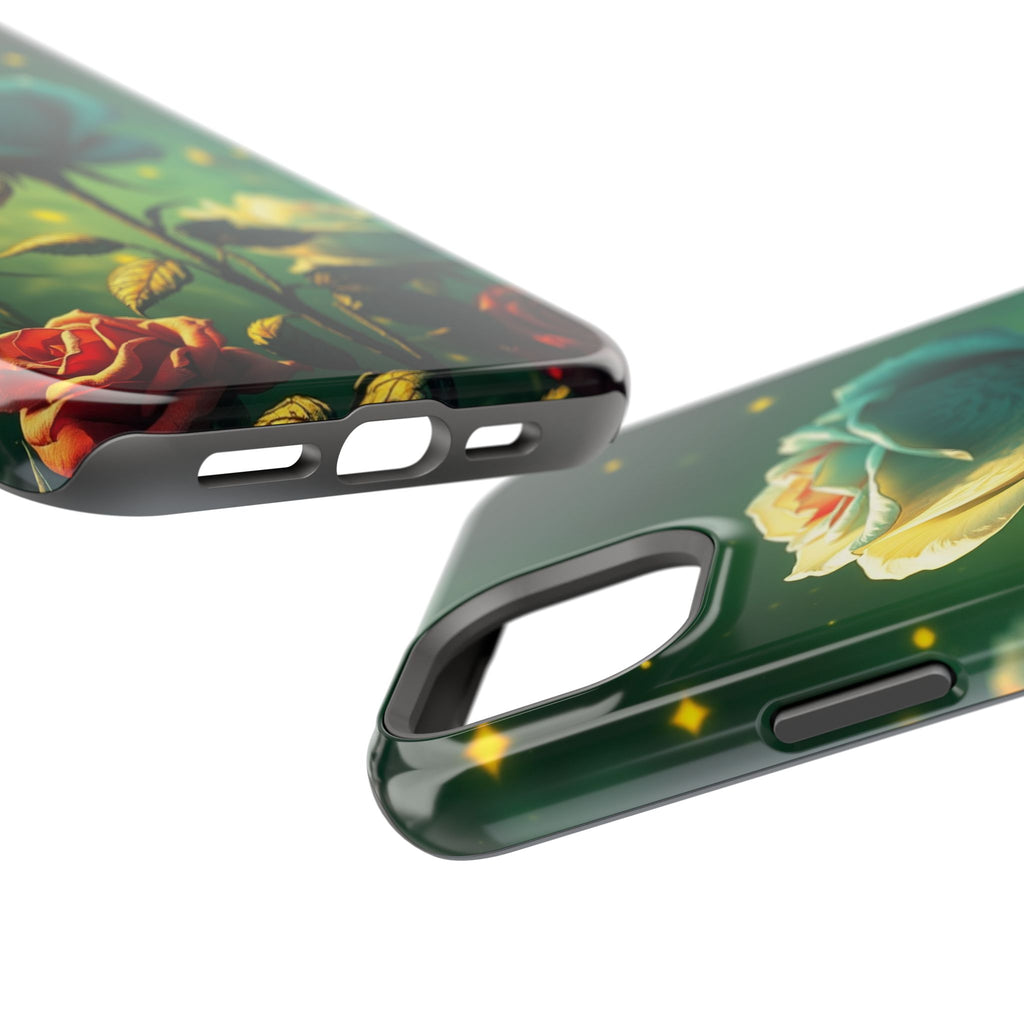 iPhone Earthy Rose Garden Design Bold Modern Everyday Snap Case · iPhone Case