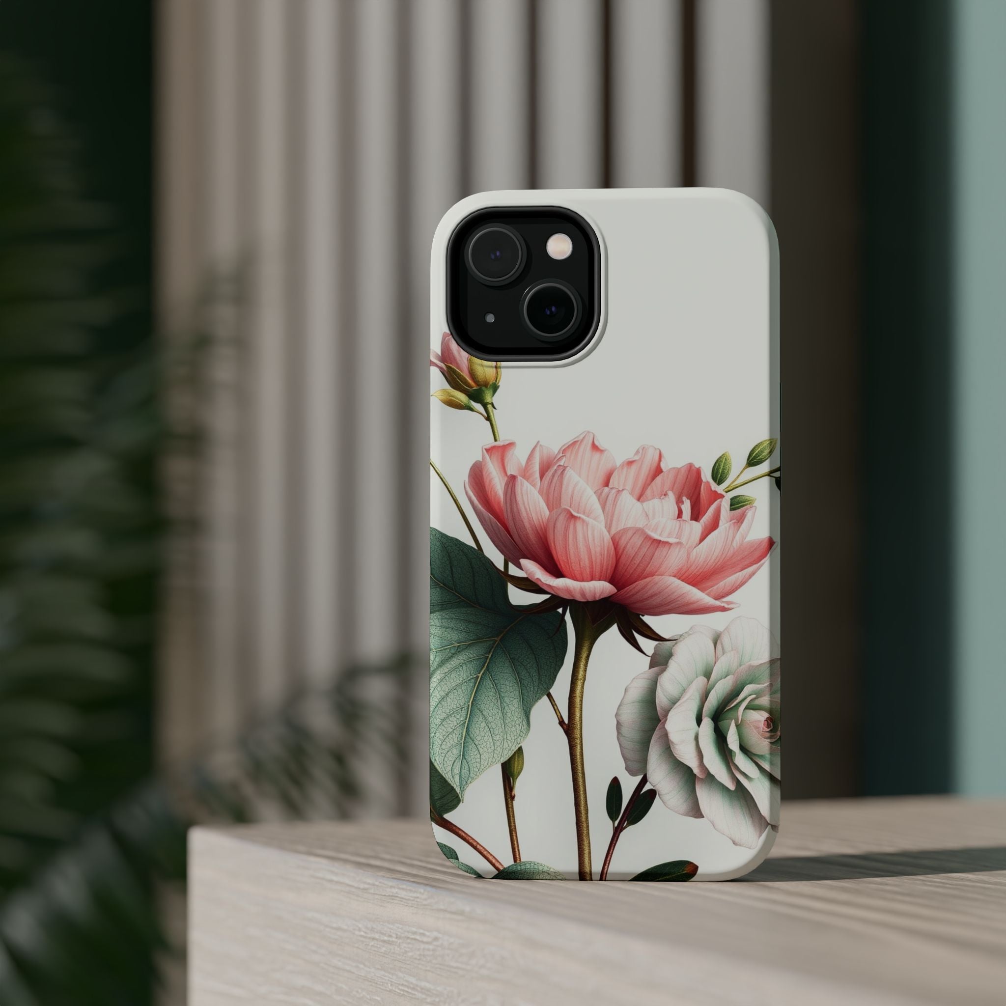 iPhone Vibrant Vintage Botanical Print Design Clean iPhone 14 Minimal · iPhone C
