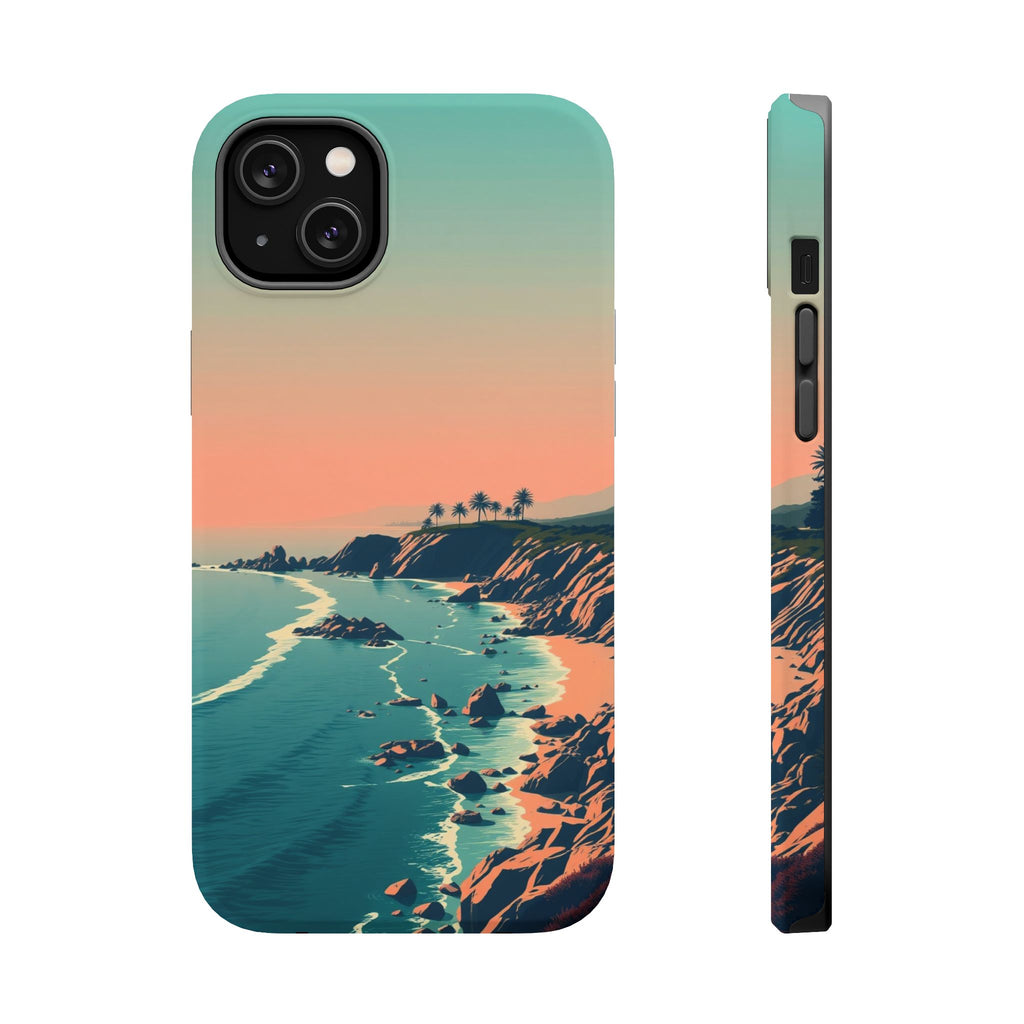 iPhone Radiant Pebble Beach Design Bold Modern Everyday Snap Case · iPhone Case