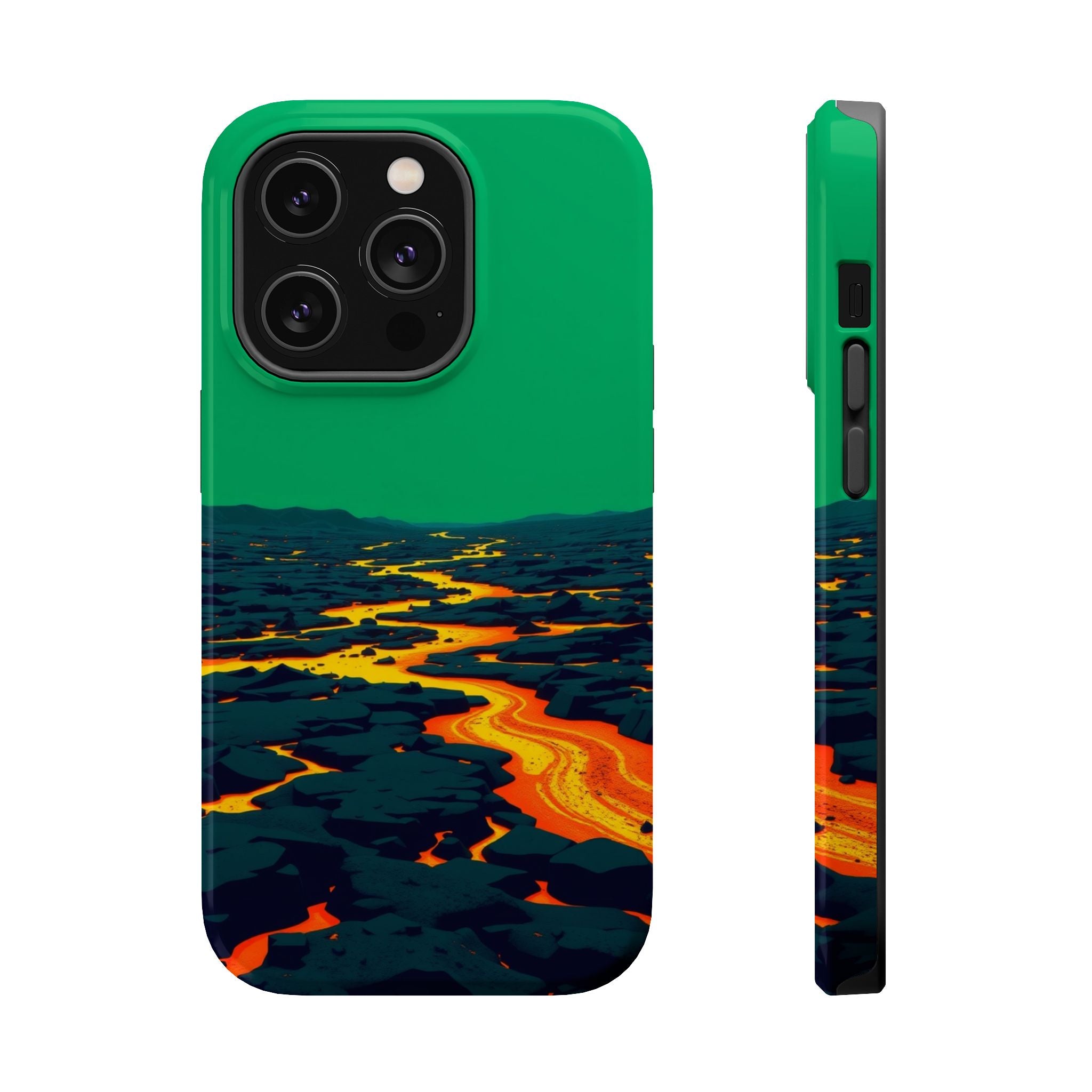 iPhone Lava Field Dreamy Design Slim Everyday Designer Case · iPhone Case
