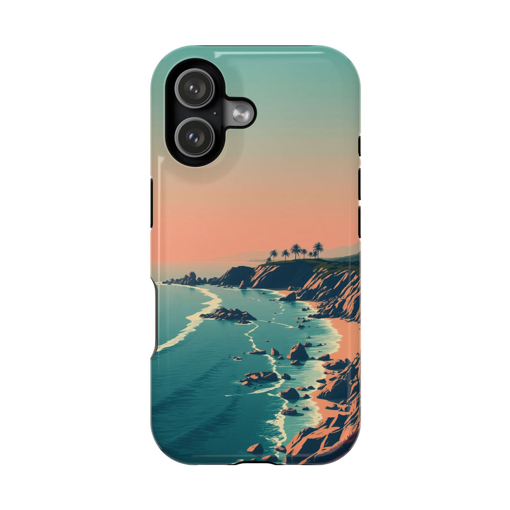 iPhone Radiant Pebble Beach Design Bold Modern Everyday Snap Case · iPhone Case