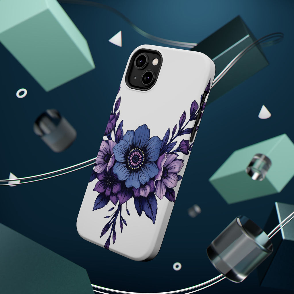 iPhone Floral Crown Grunge Distressed Slim Everyday Designer Case · iPhone Case
