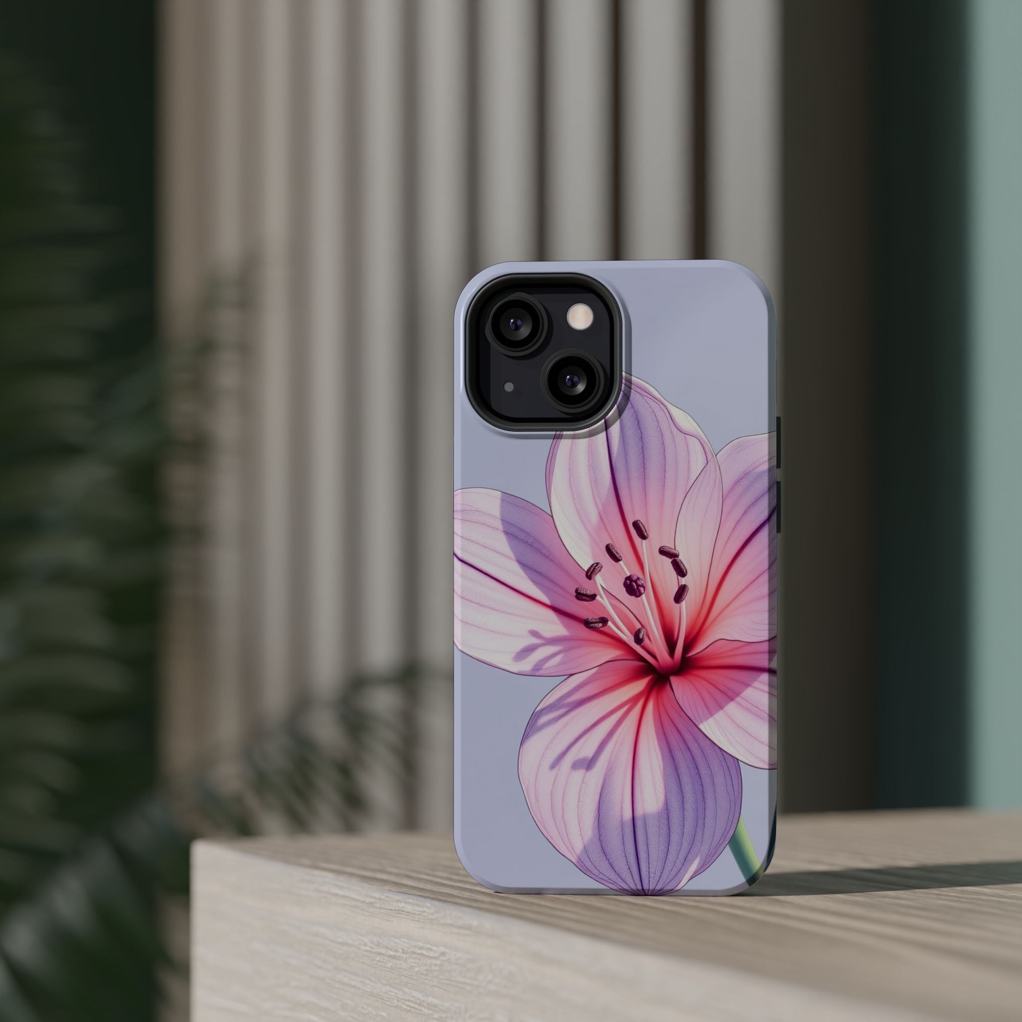 iPhone Lavender And Pearl Tropical Bloom Slim Everyday iPhone Designer · iPhone