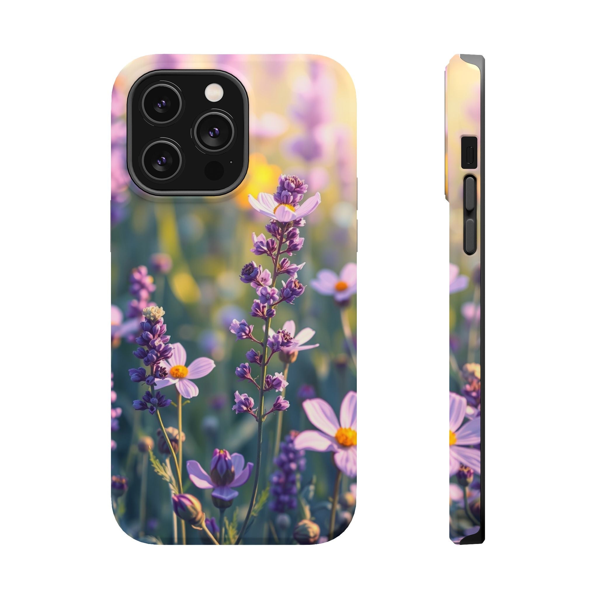 iPhone Lavender And Pearl Wildflower Field Slim iPhone Everyday · iPhone Case