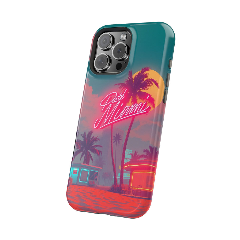 iPhone 1980s Pastel Miami Enchanted Art Slim Everyday Designer Case · iPhone Cas