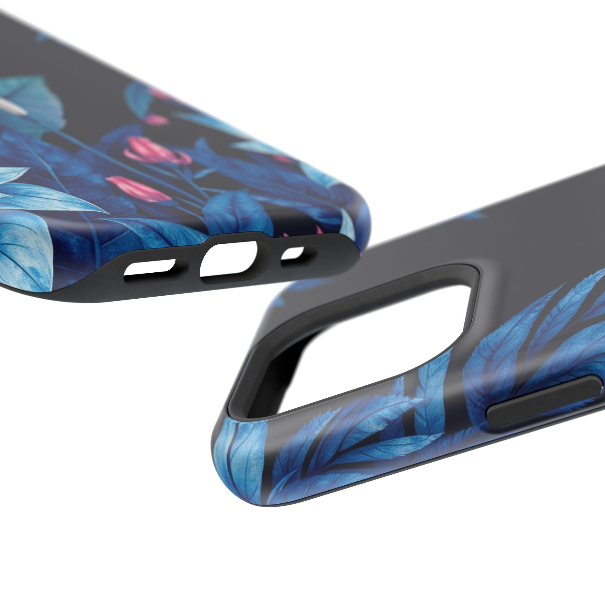 iPhone Serene Jungle Floral Design Clean Minimal Snap Cas Slim Snap Case · iPhon