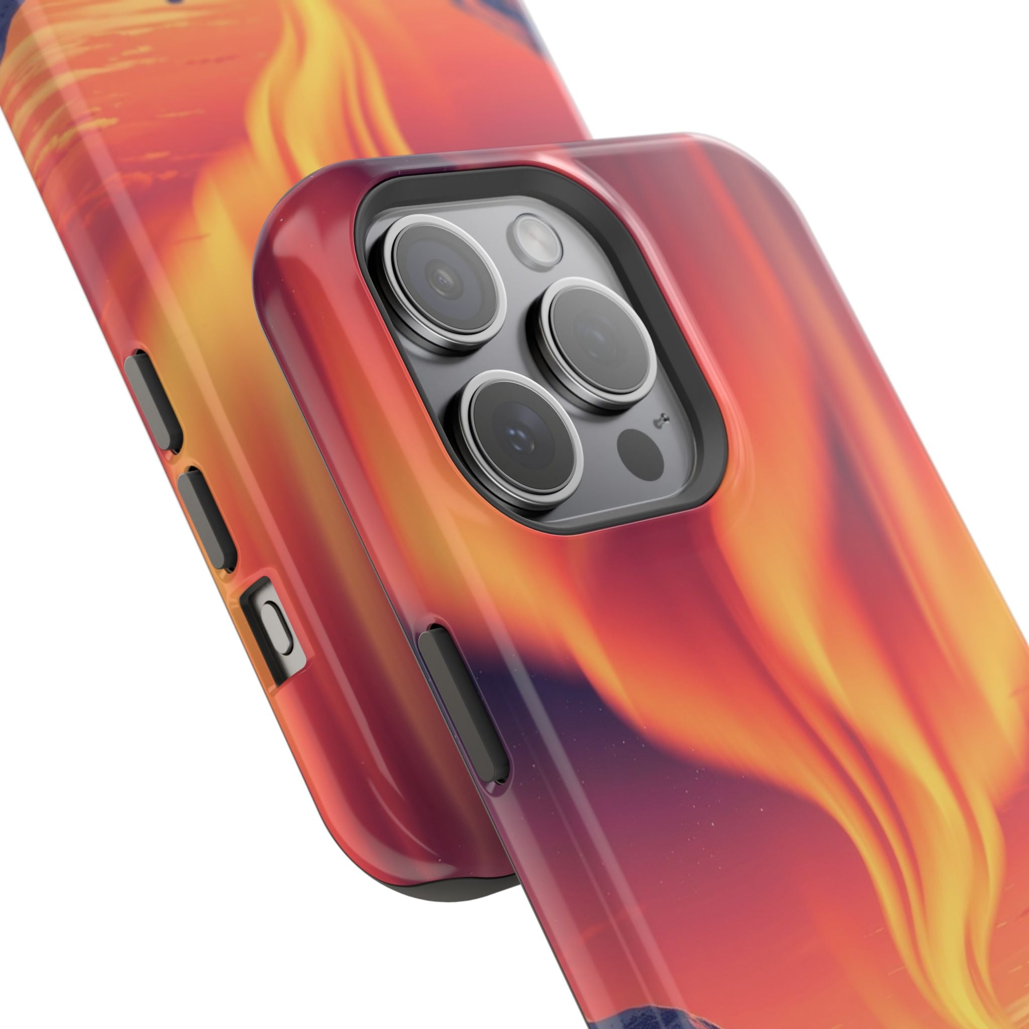 iPhone Sunset Amber And Peach Northern Lights Slim iPhone Everyday · iPhone Case