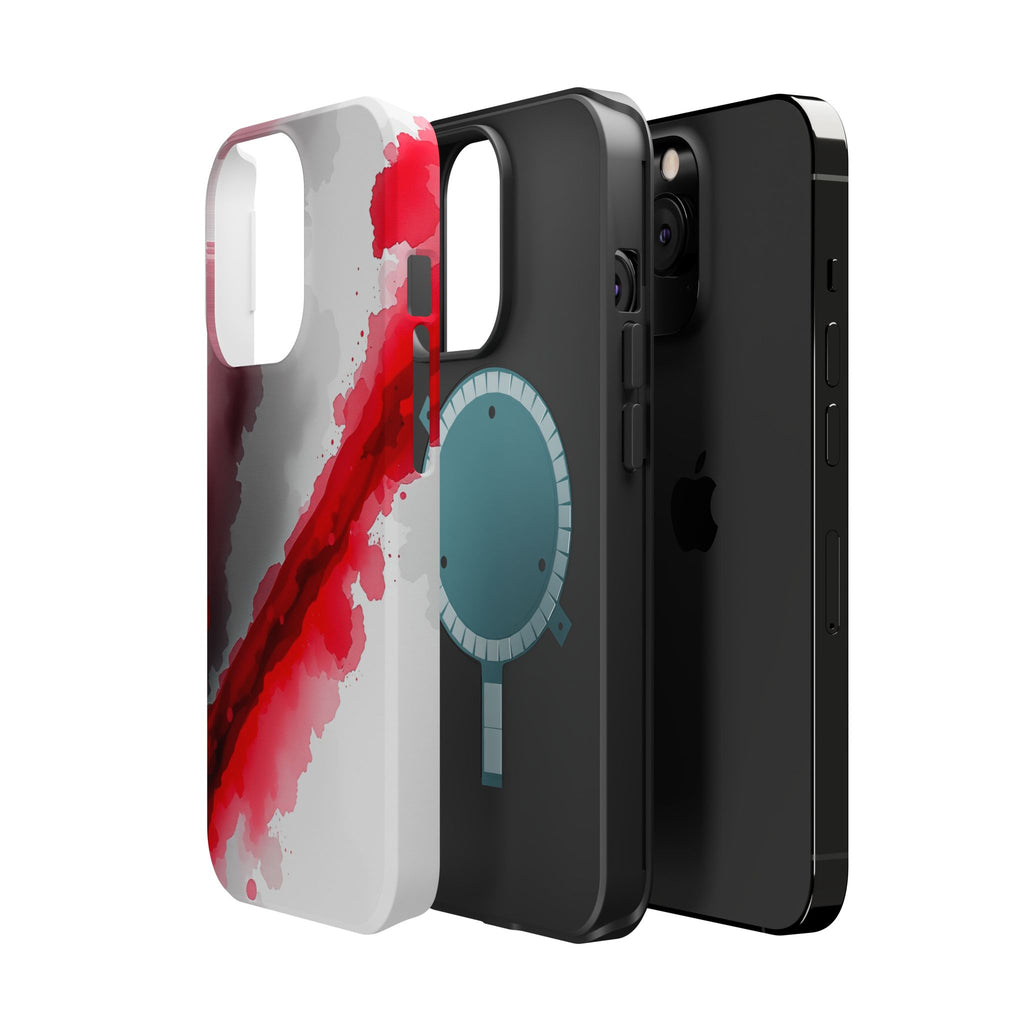 iPhone Carbon Fiber Weave Vibrant Watercolor Slim iPhone Everyday · iPhone Case