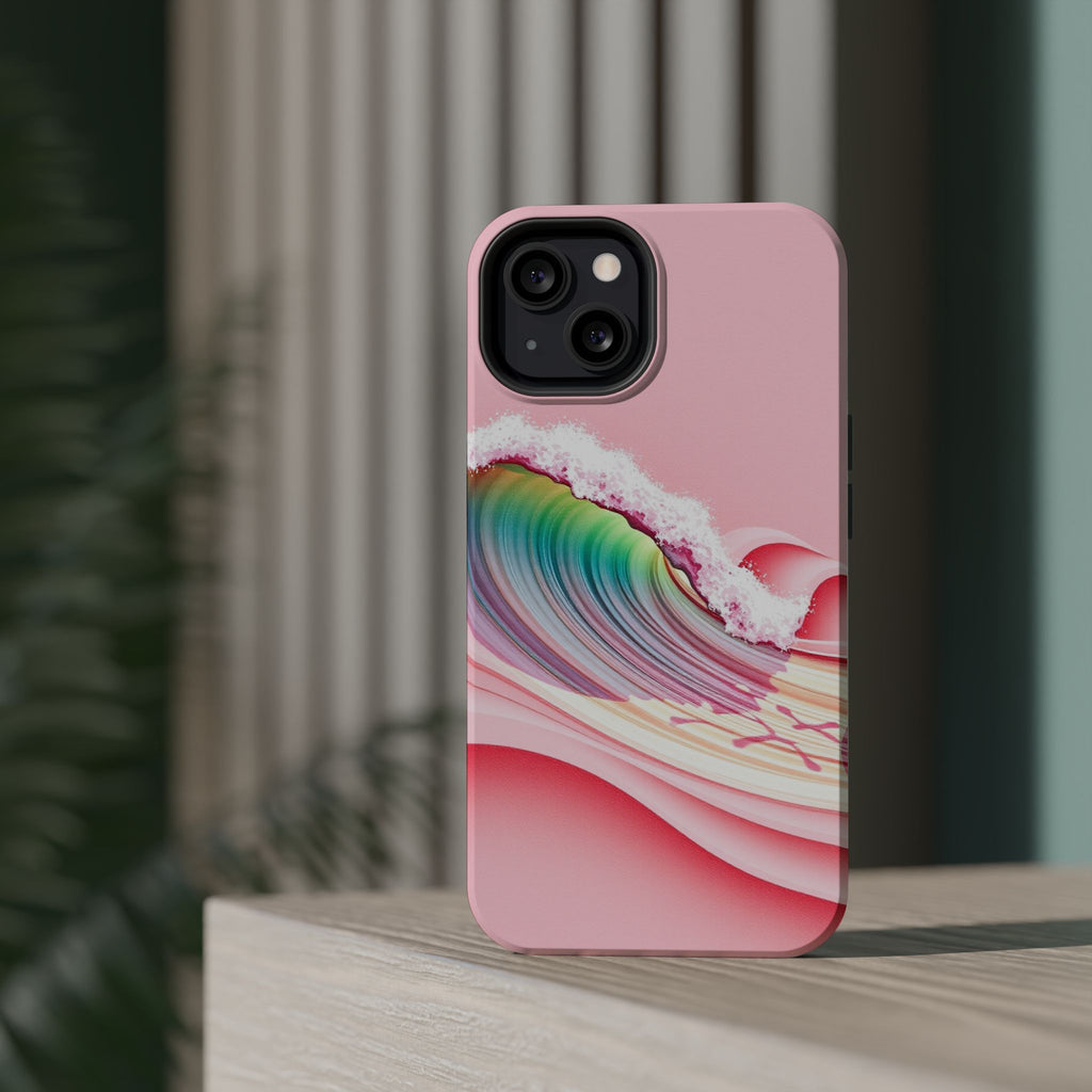 iPhone Sand Art Wave Vibrant Watercolor Slim Everyday iPhone Designer · iPhone C