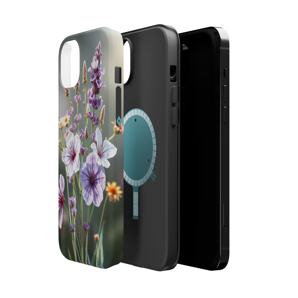 iPhone Wildflower Bunch Enchanted Art Slim Everyday Designer Case · iPhone Case